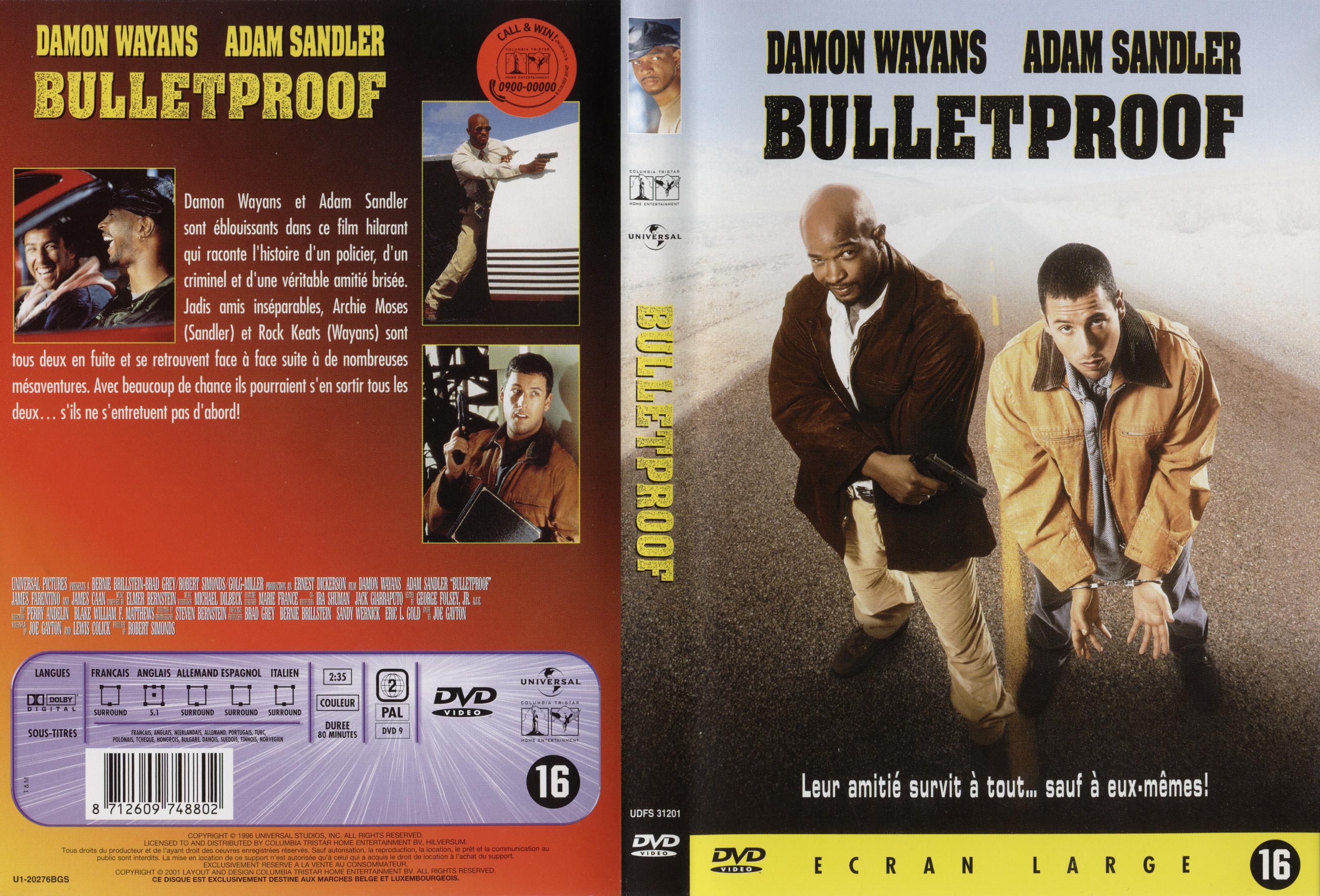 Jaquette DVD Bulletproof