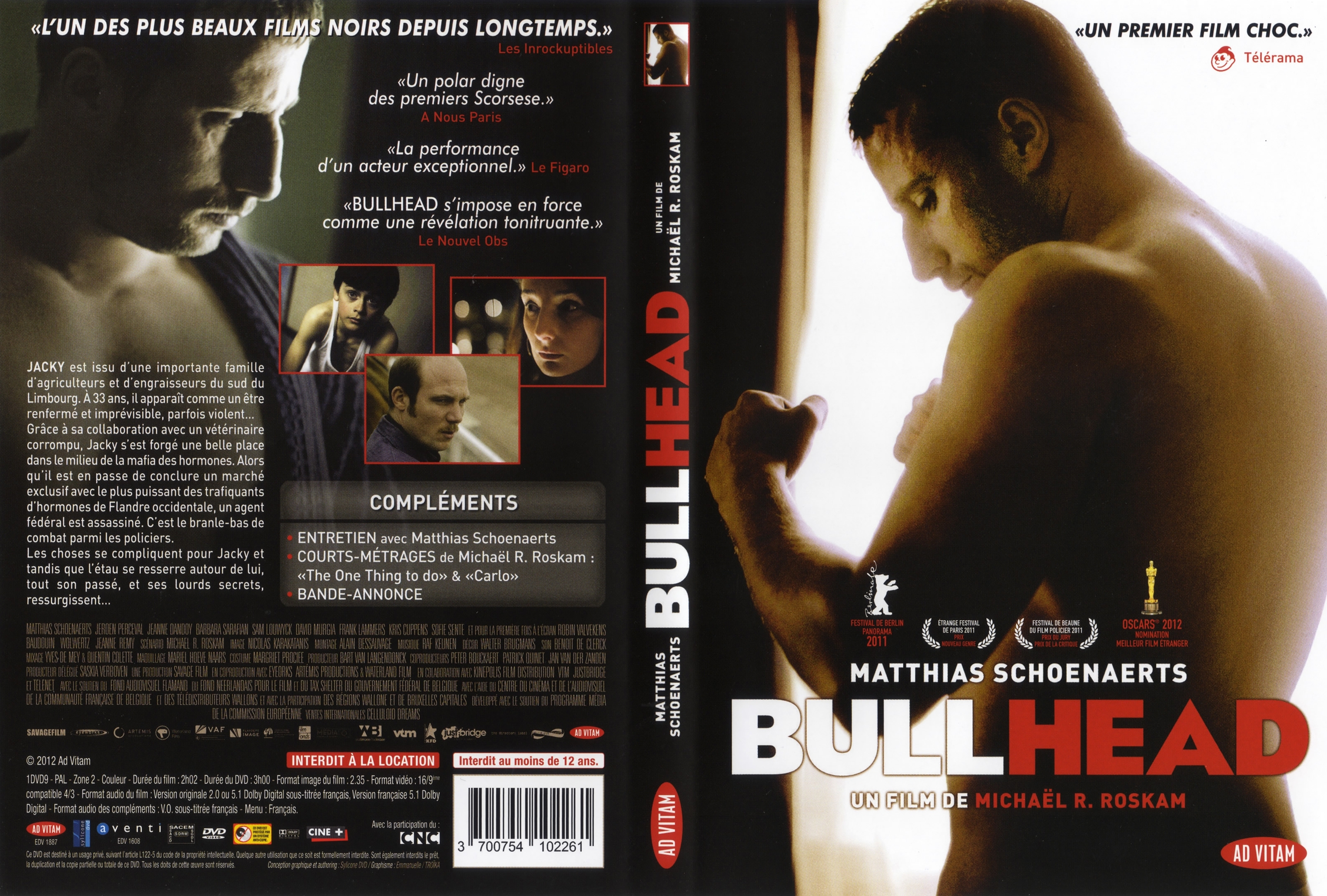 Jaquette DVD Bullhead