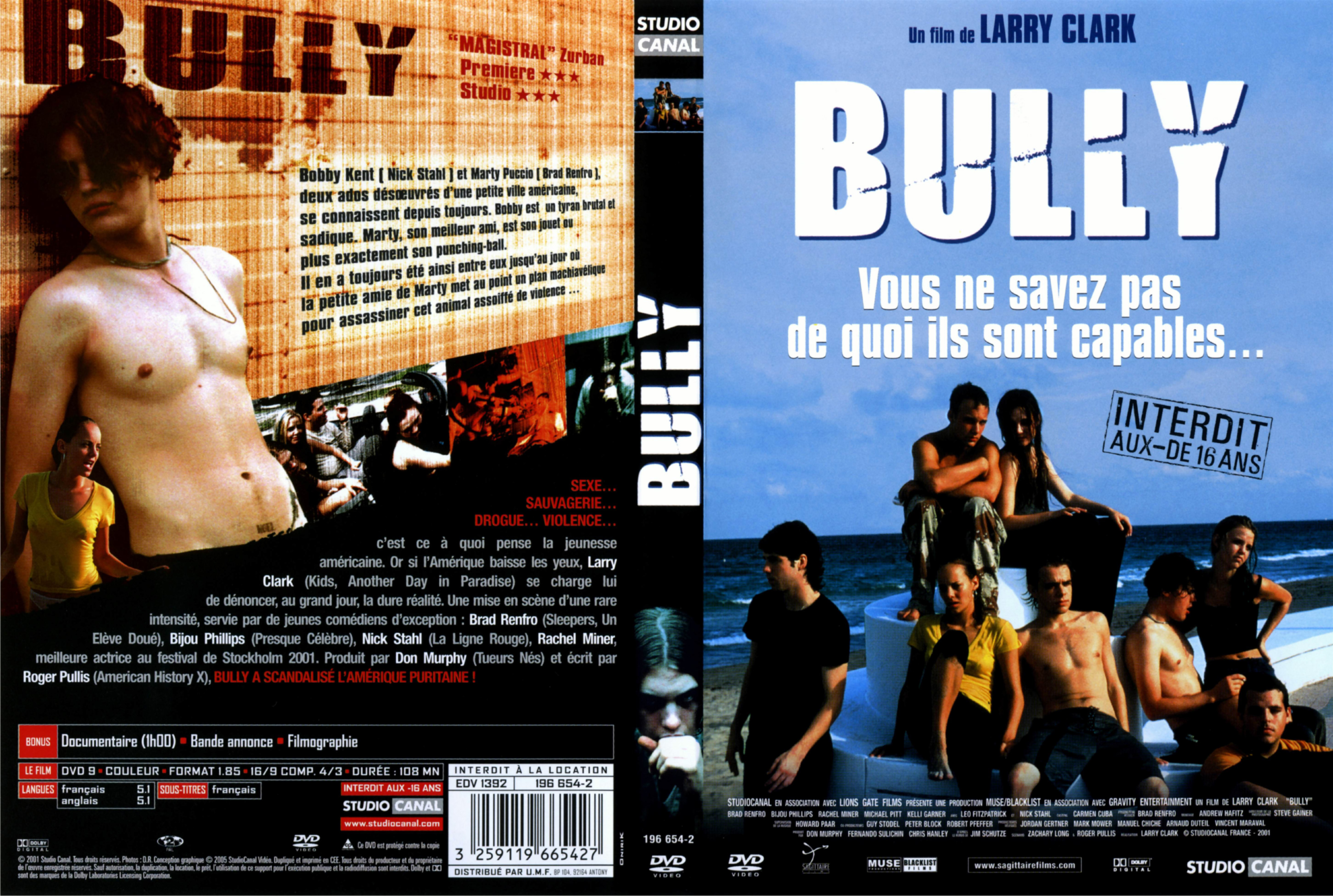 Jaquette DVD Bully