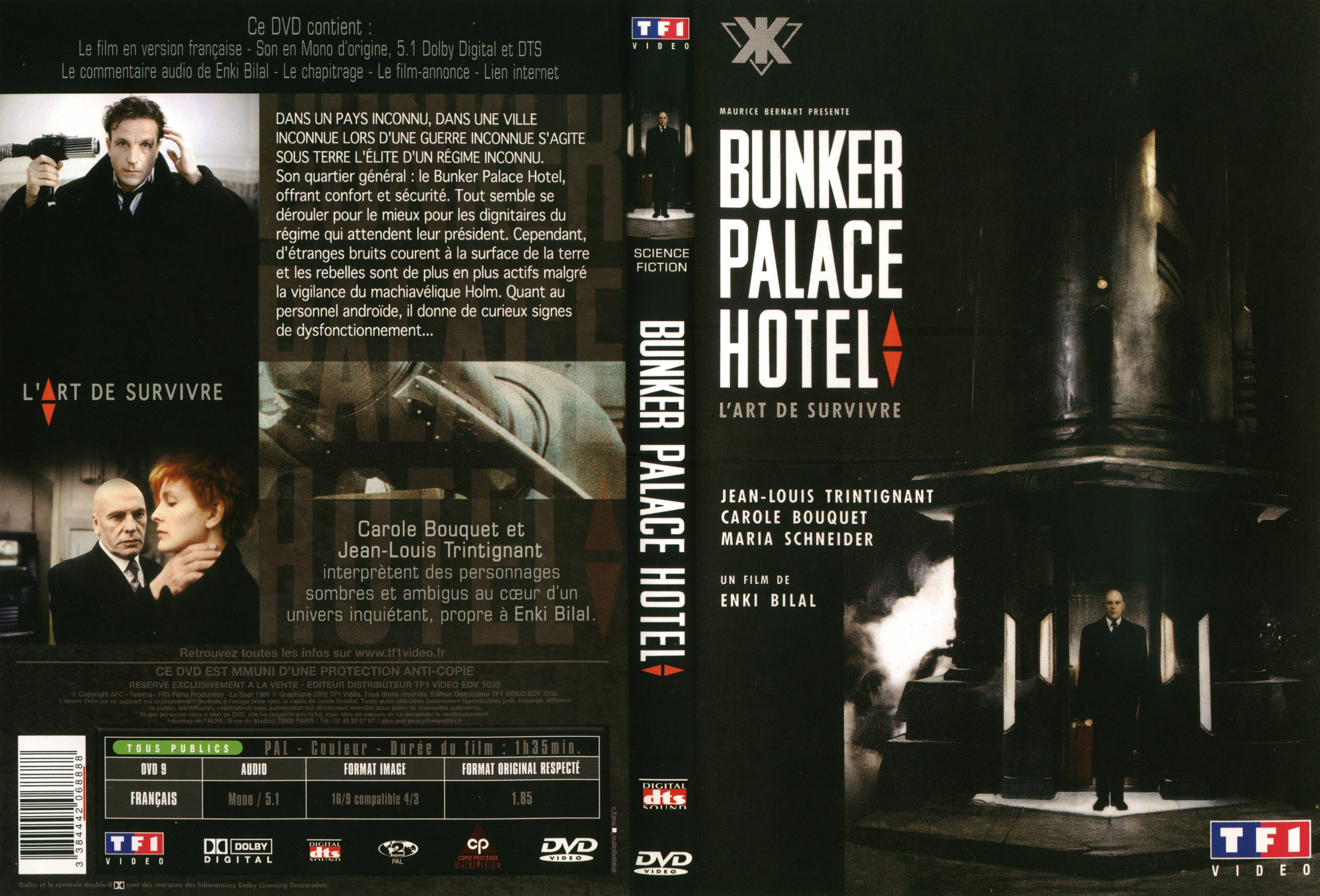 Jaquette DVD Bunker palace hotel