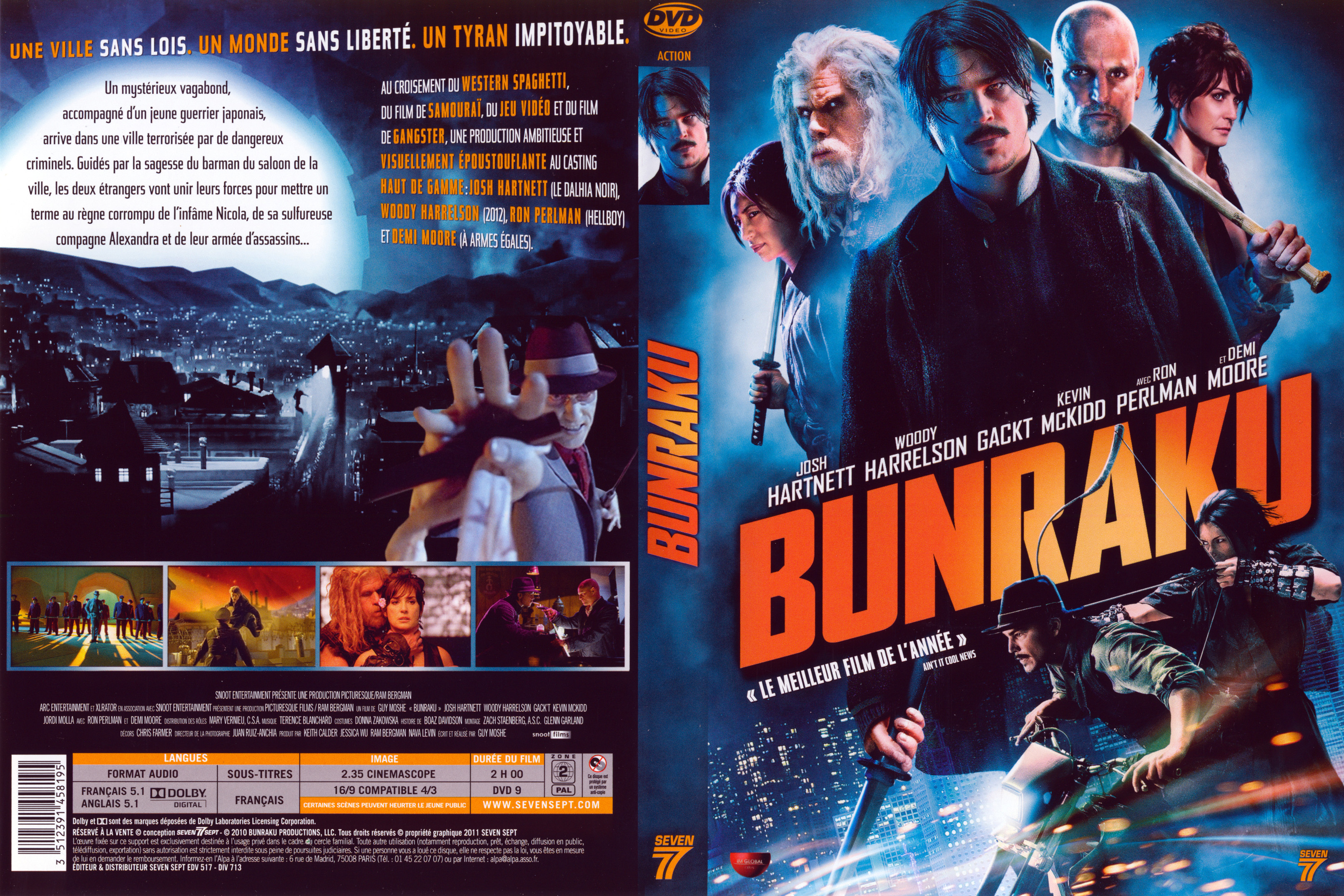 Jaquette DVD Bunraku