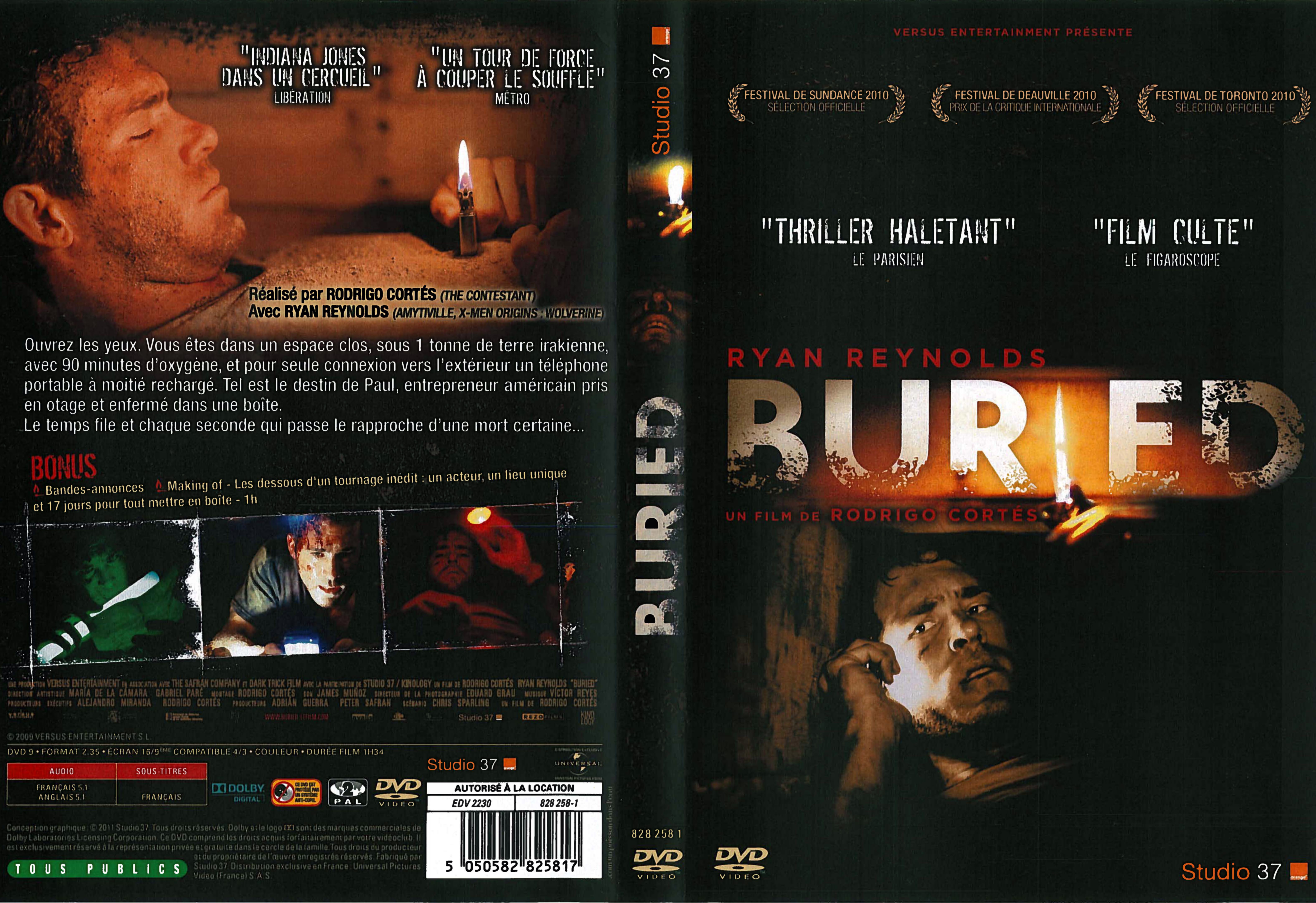 Jaquette DVD Buried
