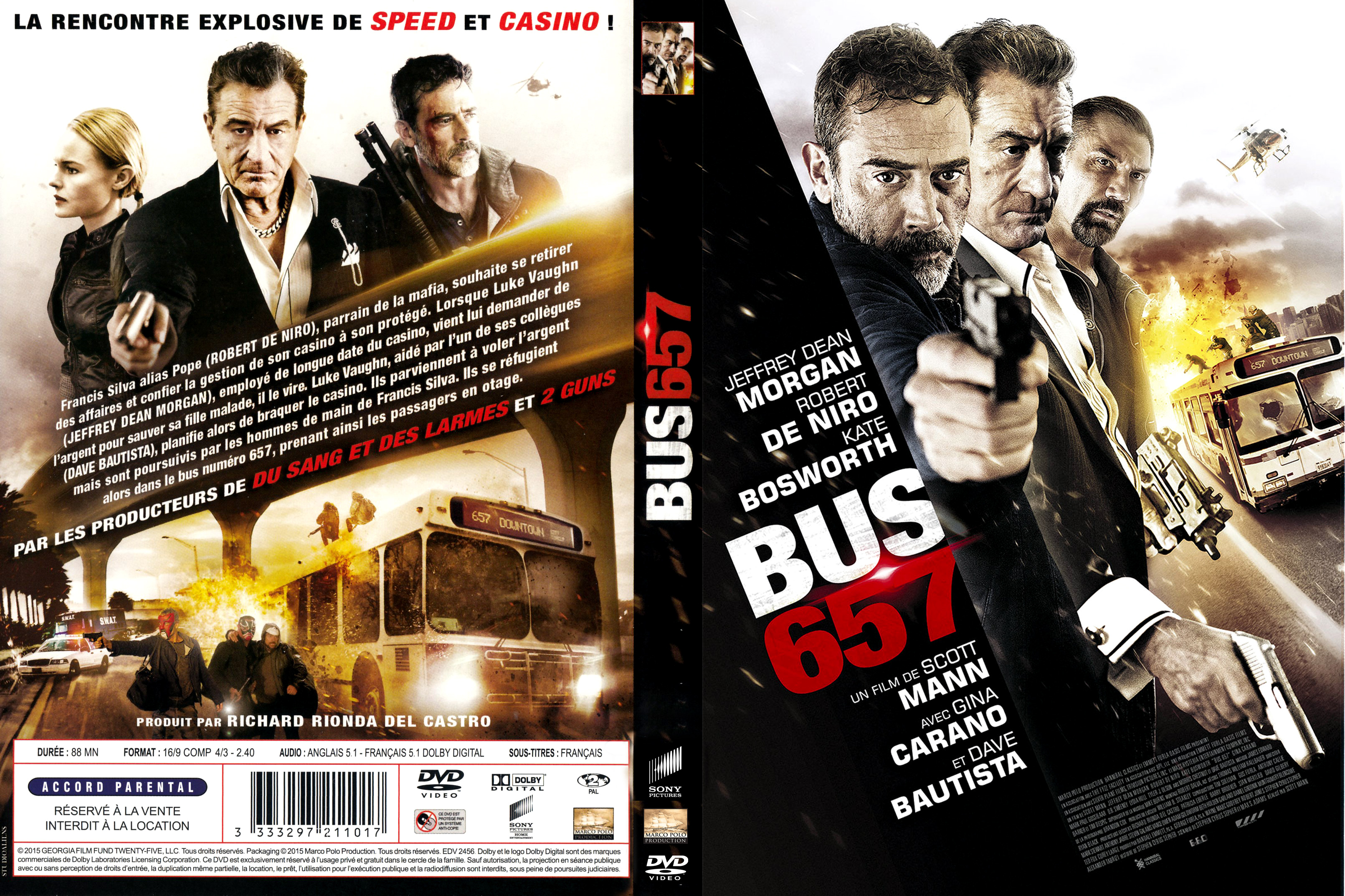Jaquette DVD Bus 657