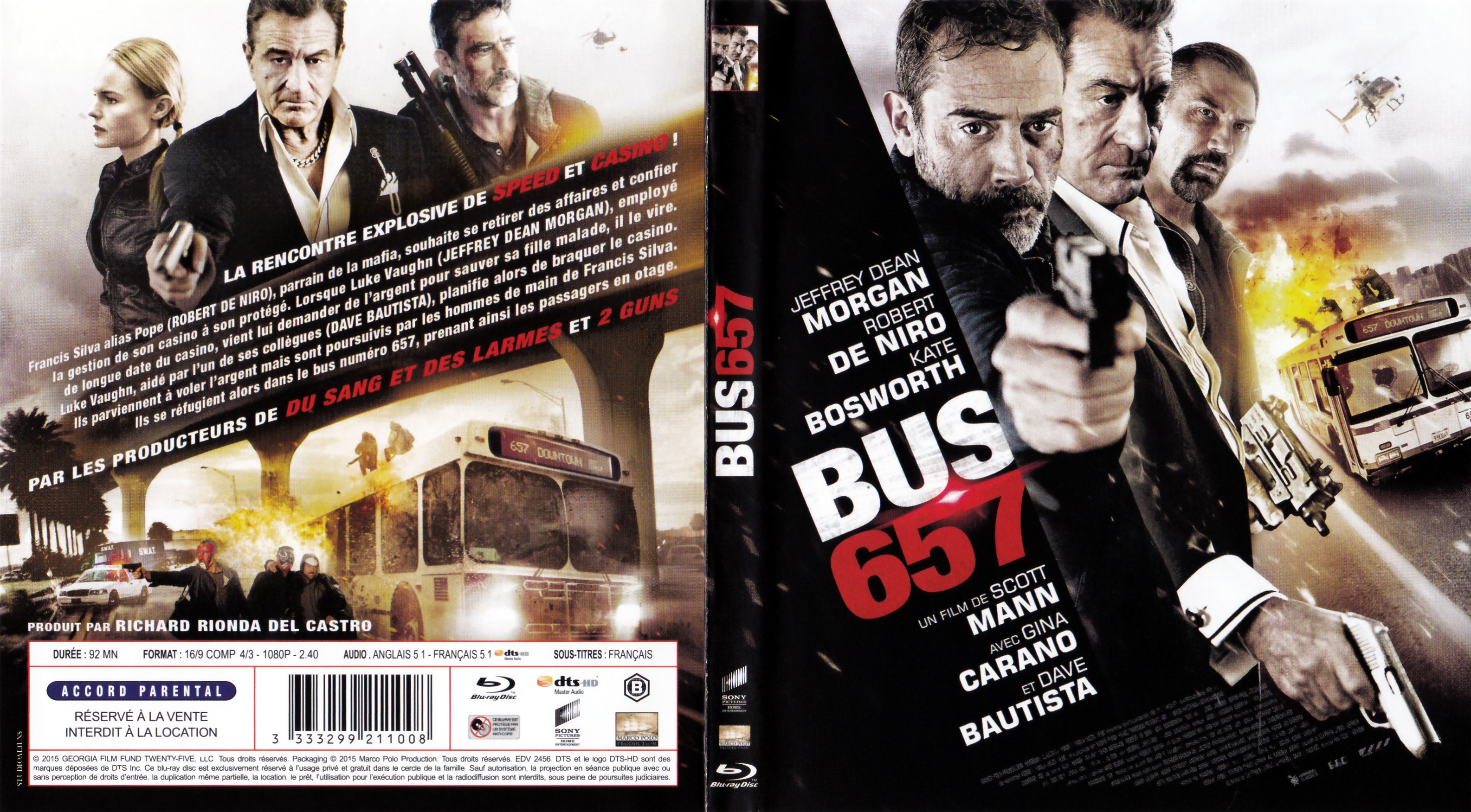 Jaquette DVD Bus 657 (BLU-RAY)