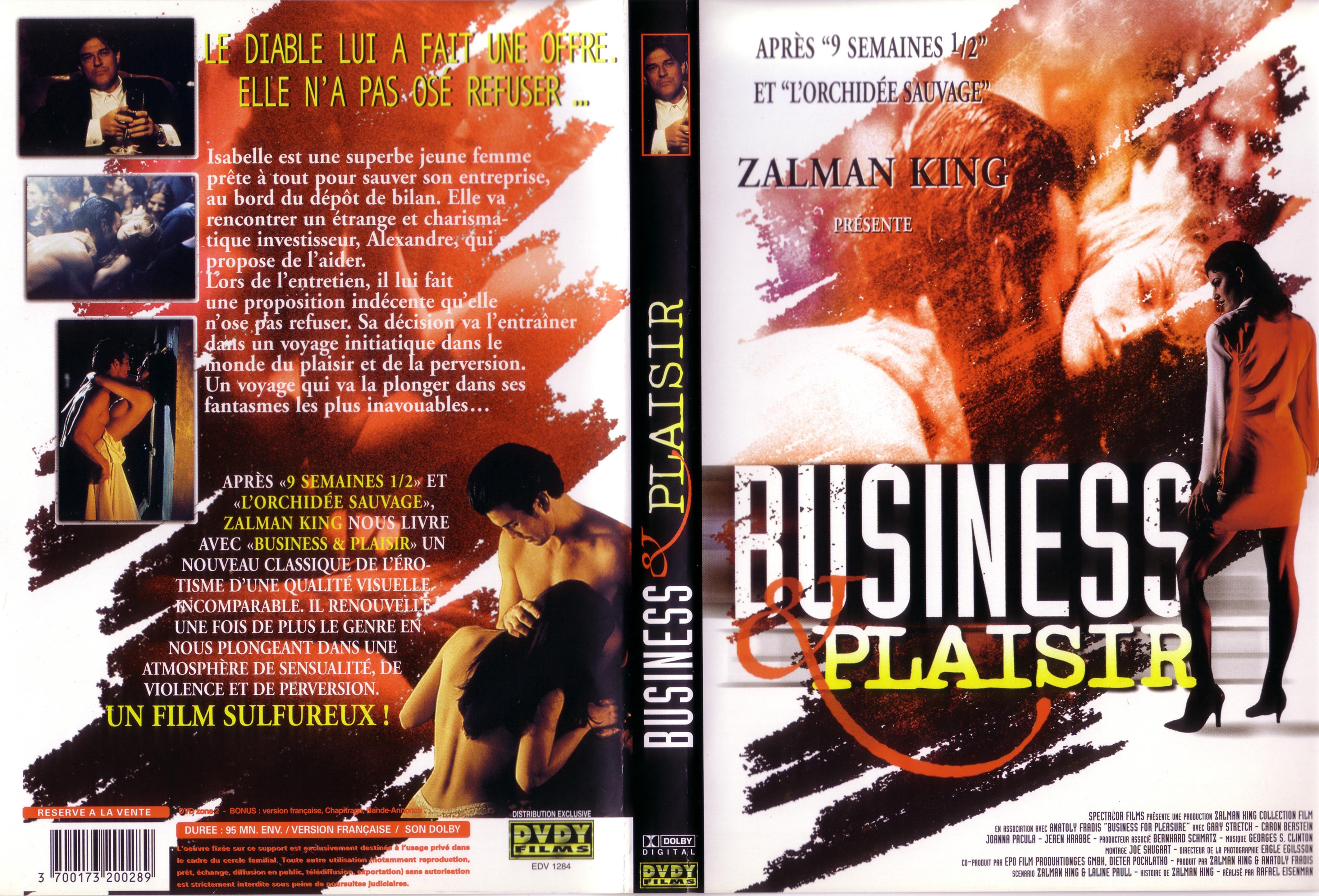 Jaquette DVD Business et plaisir