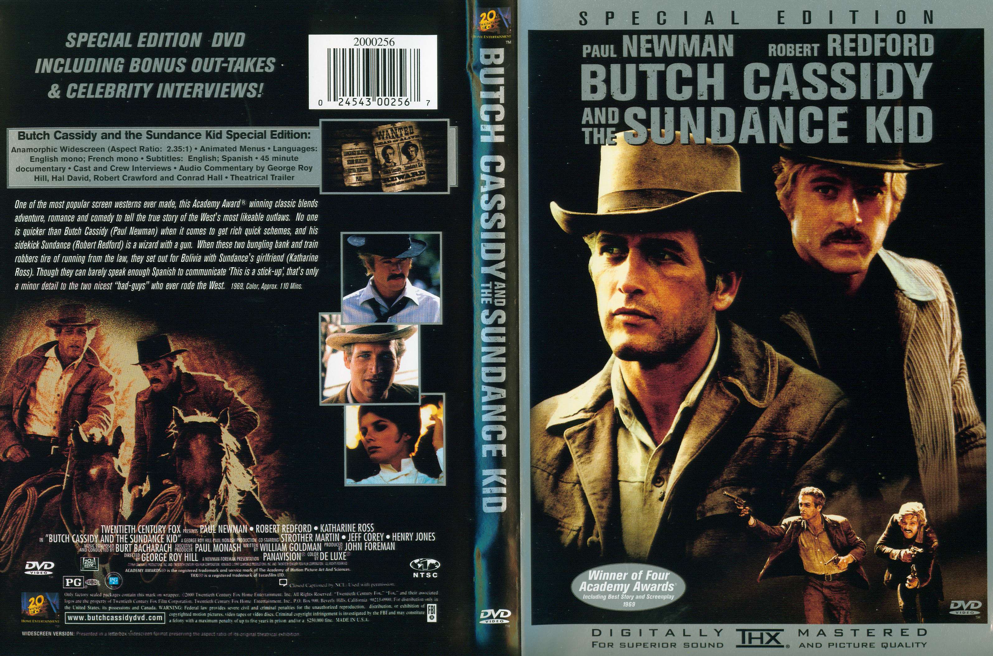Jaquette DVD Butch Cassidy and the Sundance Kid Zone 1