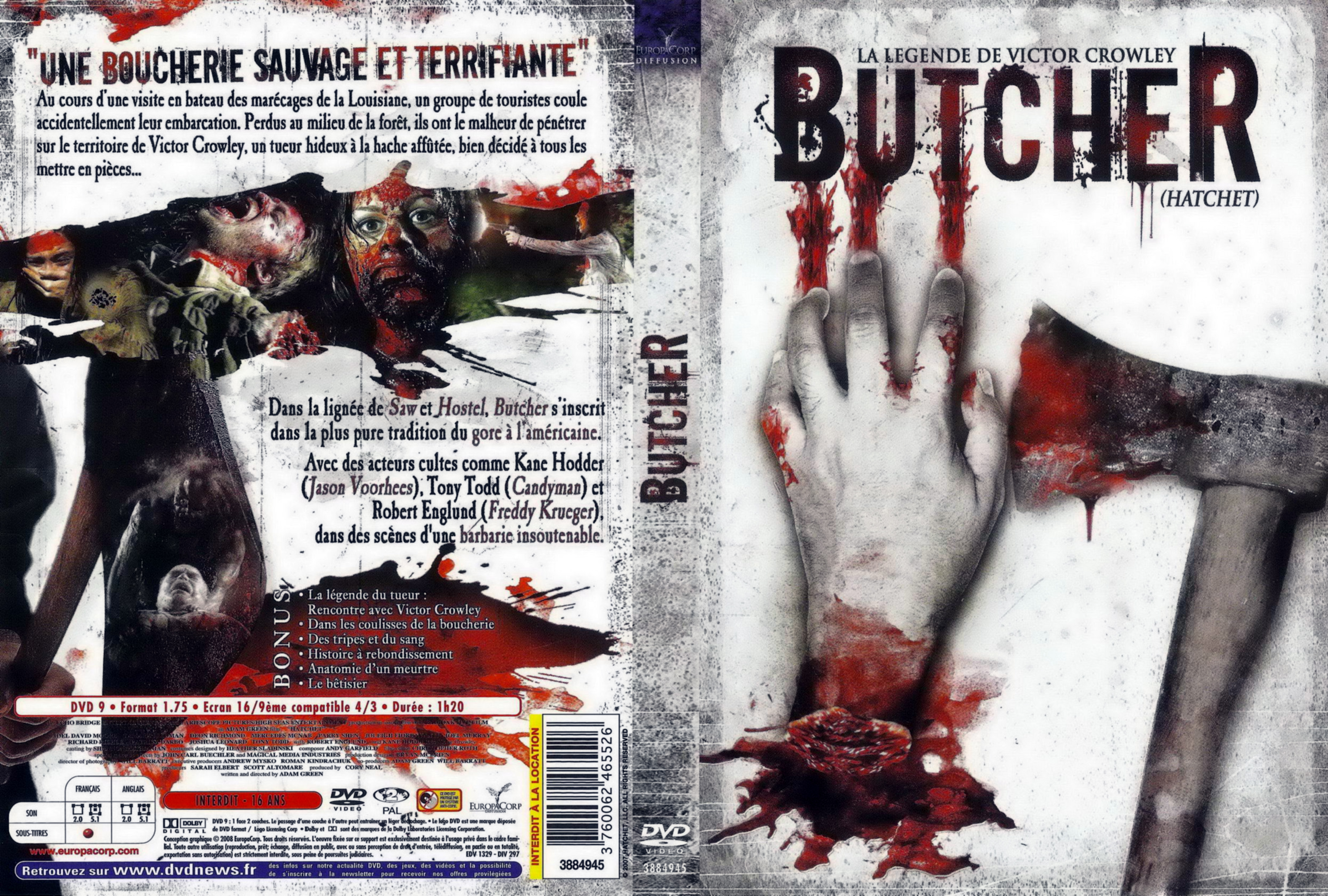 Jaquette DVD Butcher