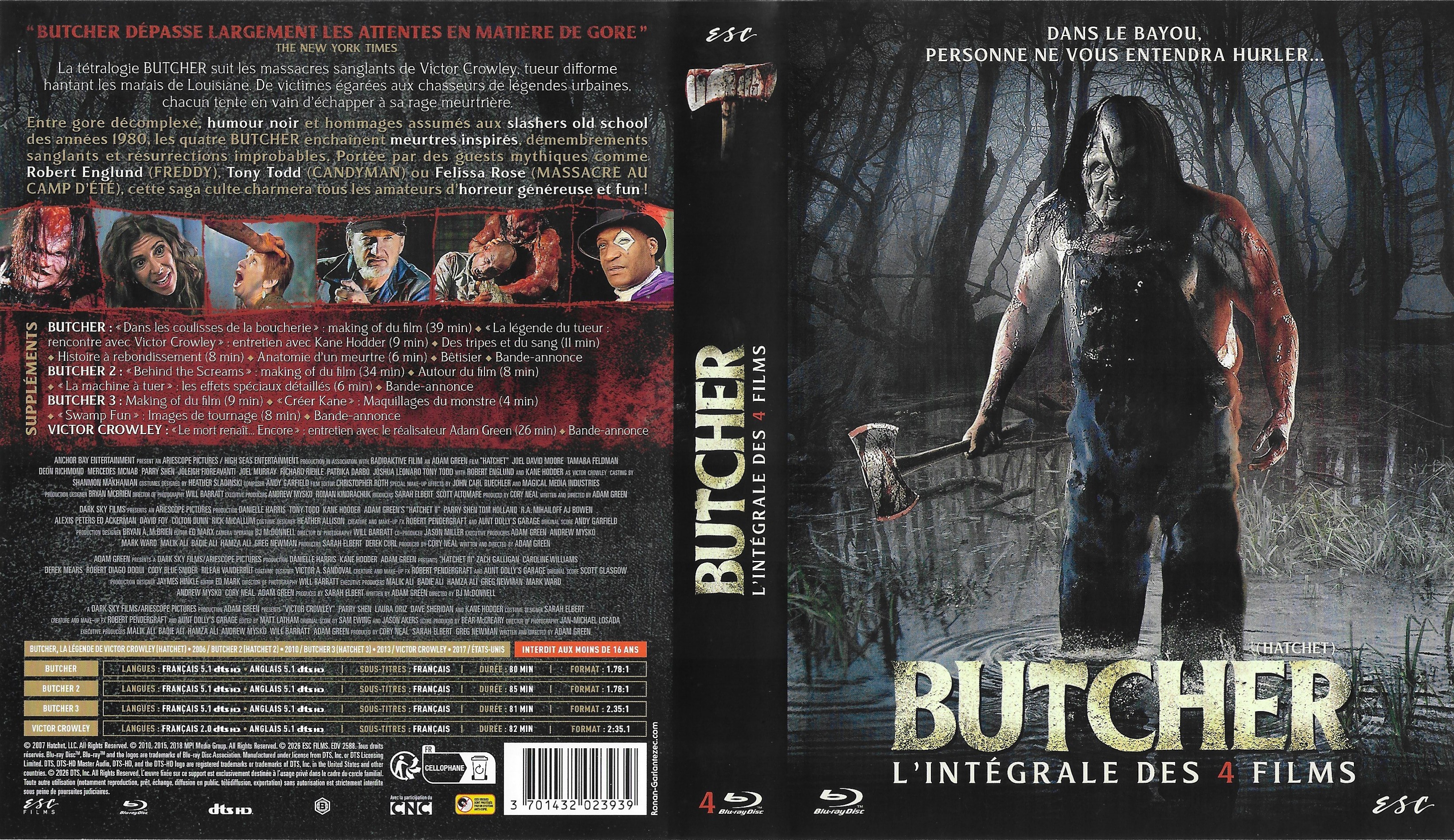 Jaquette DVD Butcher integrale (BLU-RAY)