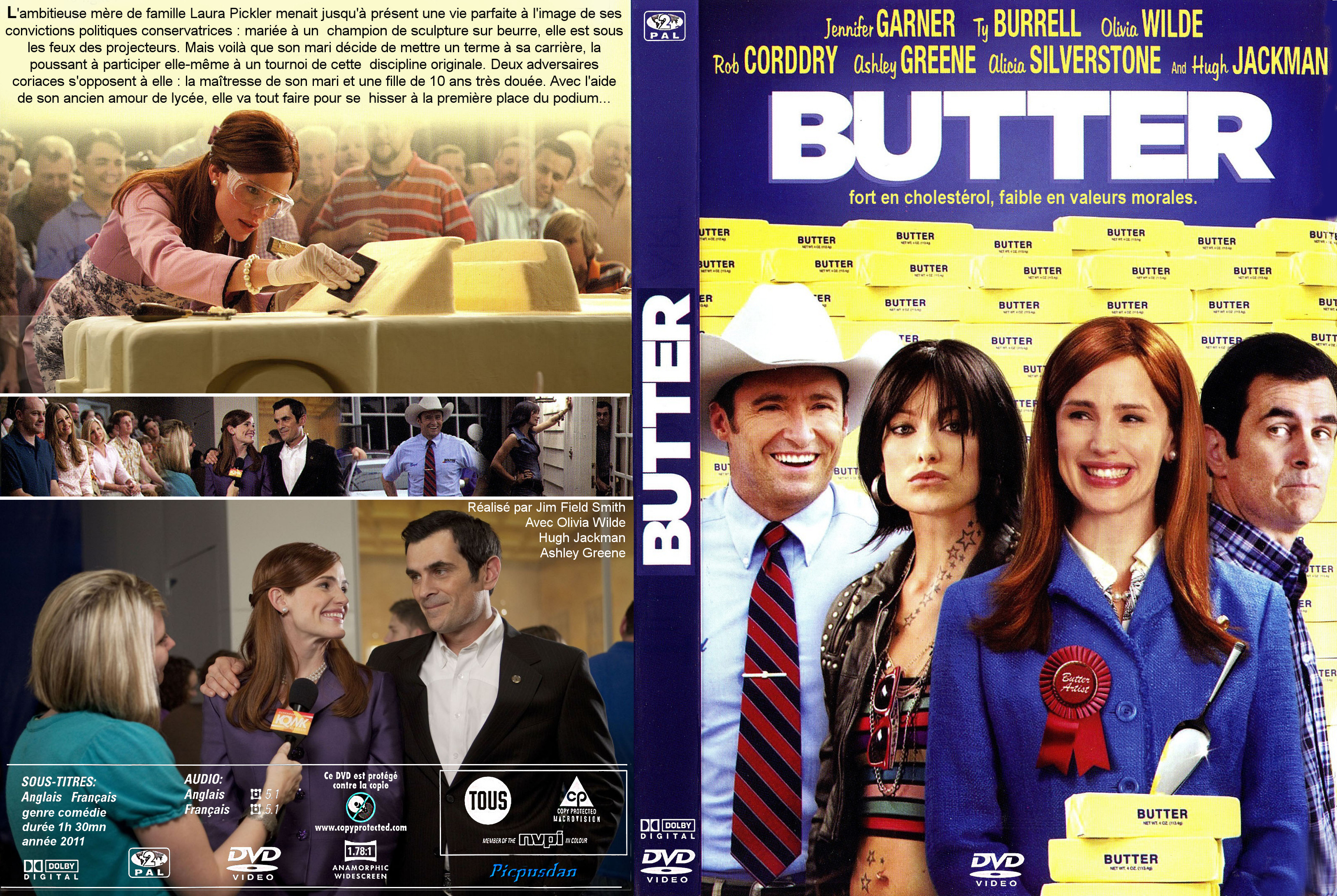 Jaquette DVD Butter custom