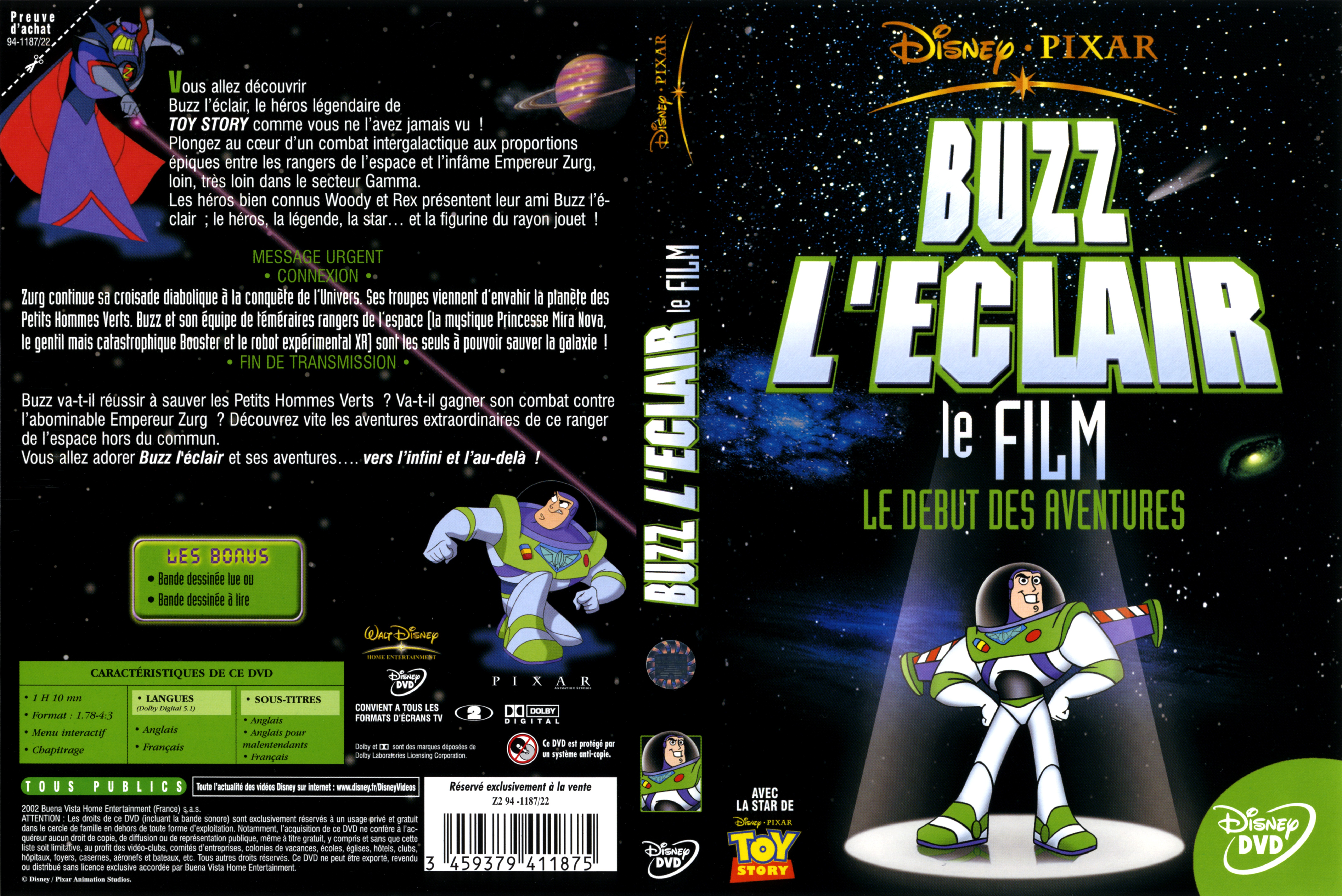Jaquette DVD Buzz l
