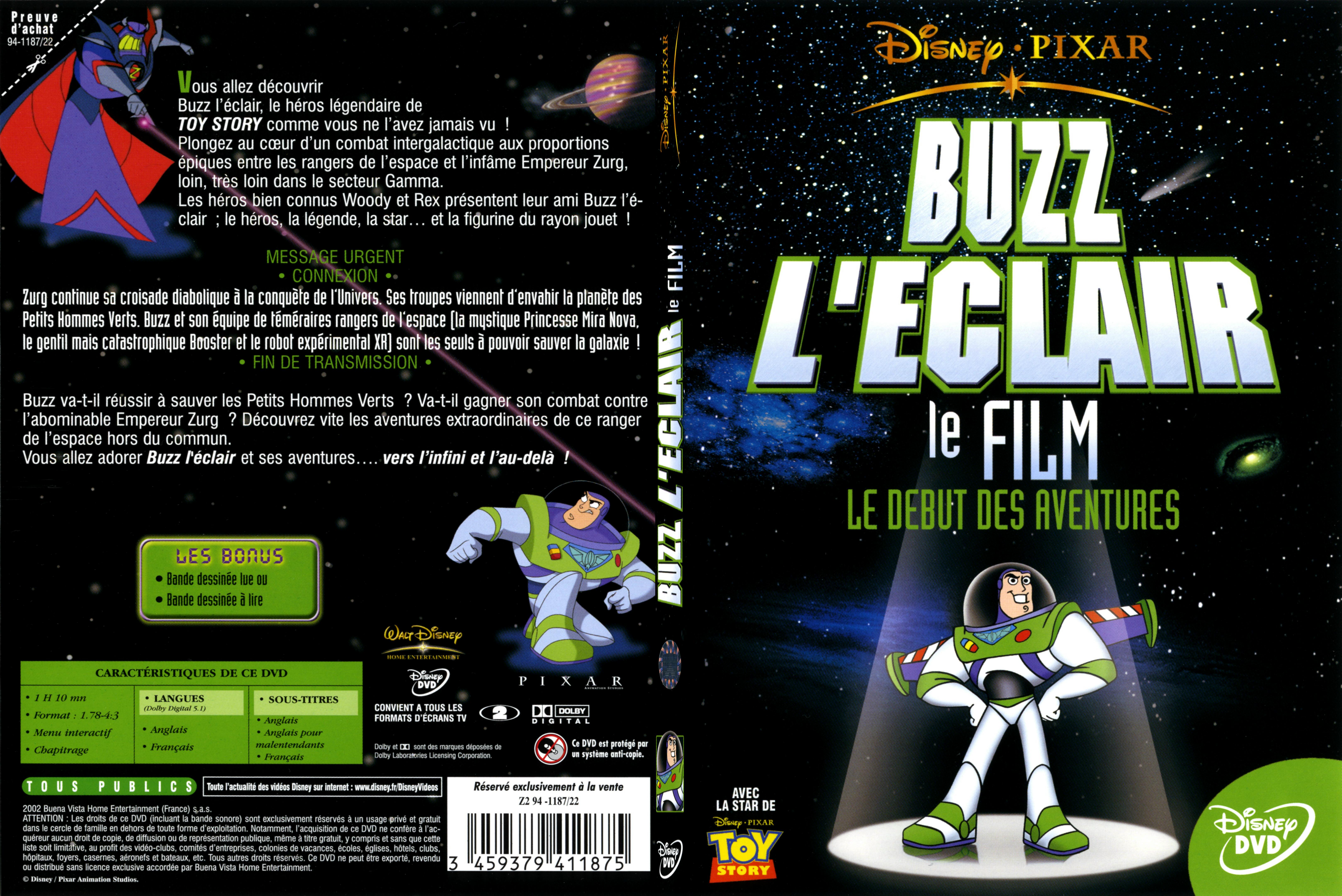 Jaquette DVD Buzz l