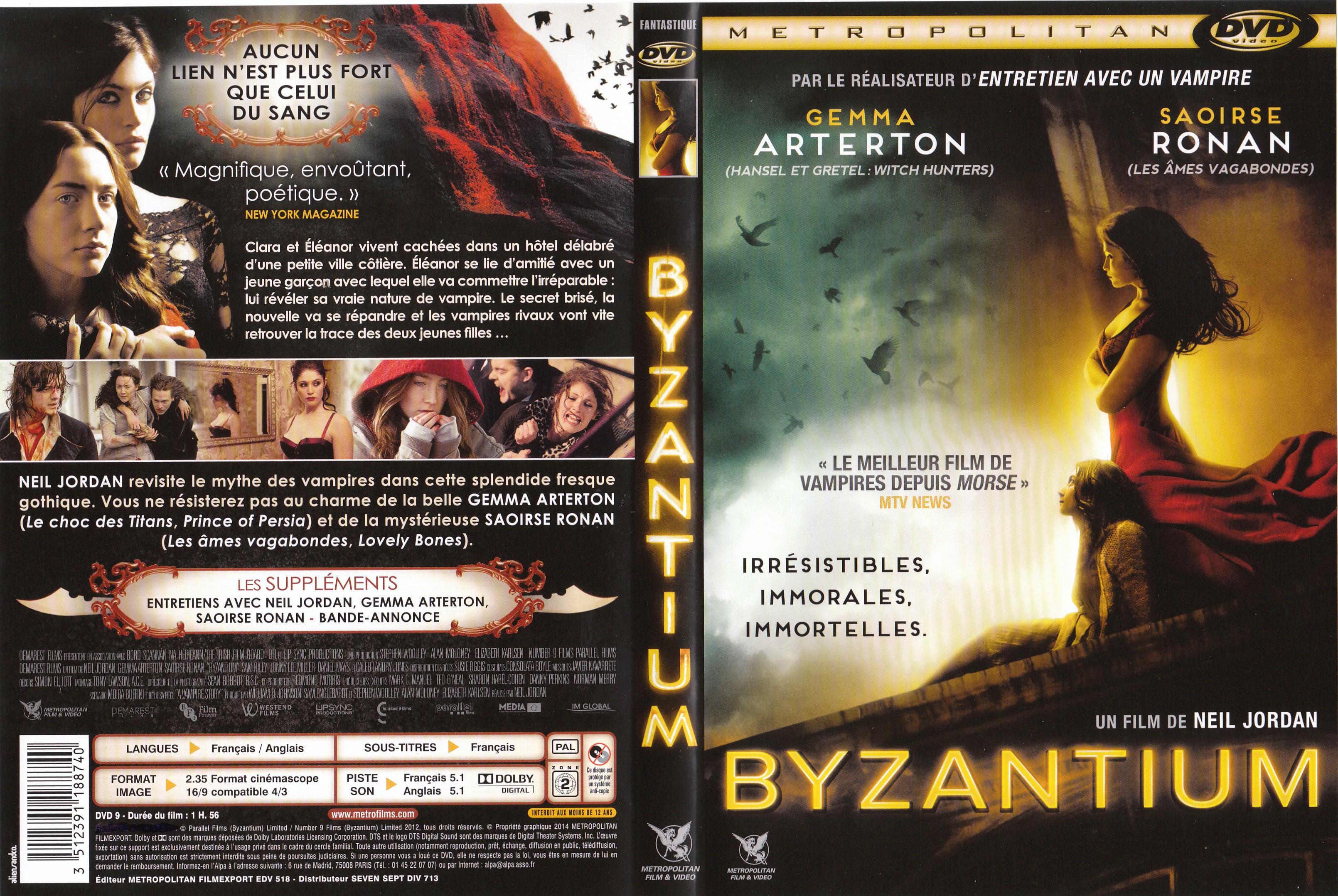 Jaquette DVD Byzantium