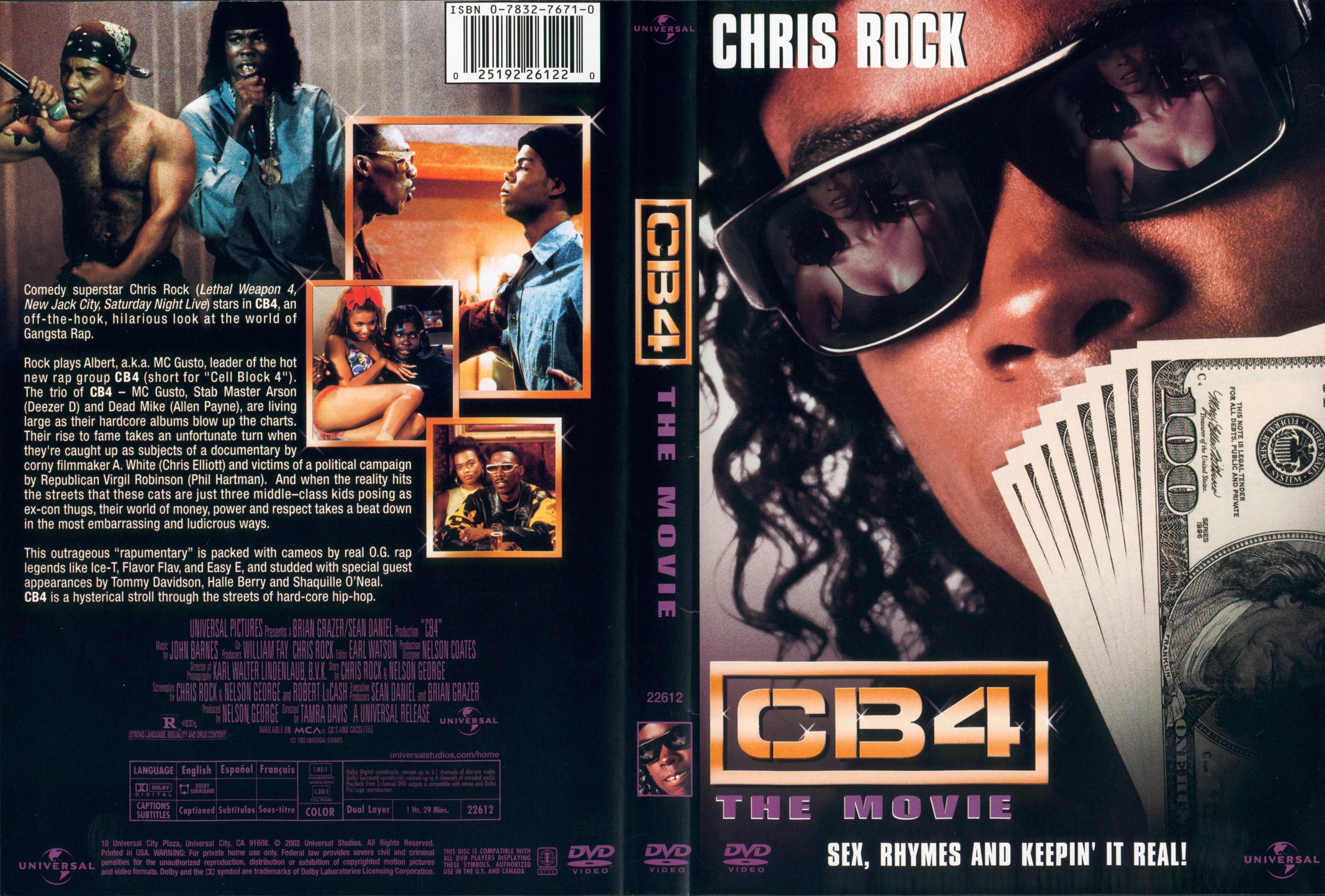 Jaquette DVD CB4 Zone1