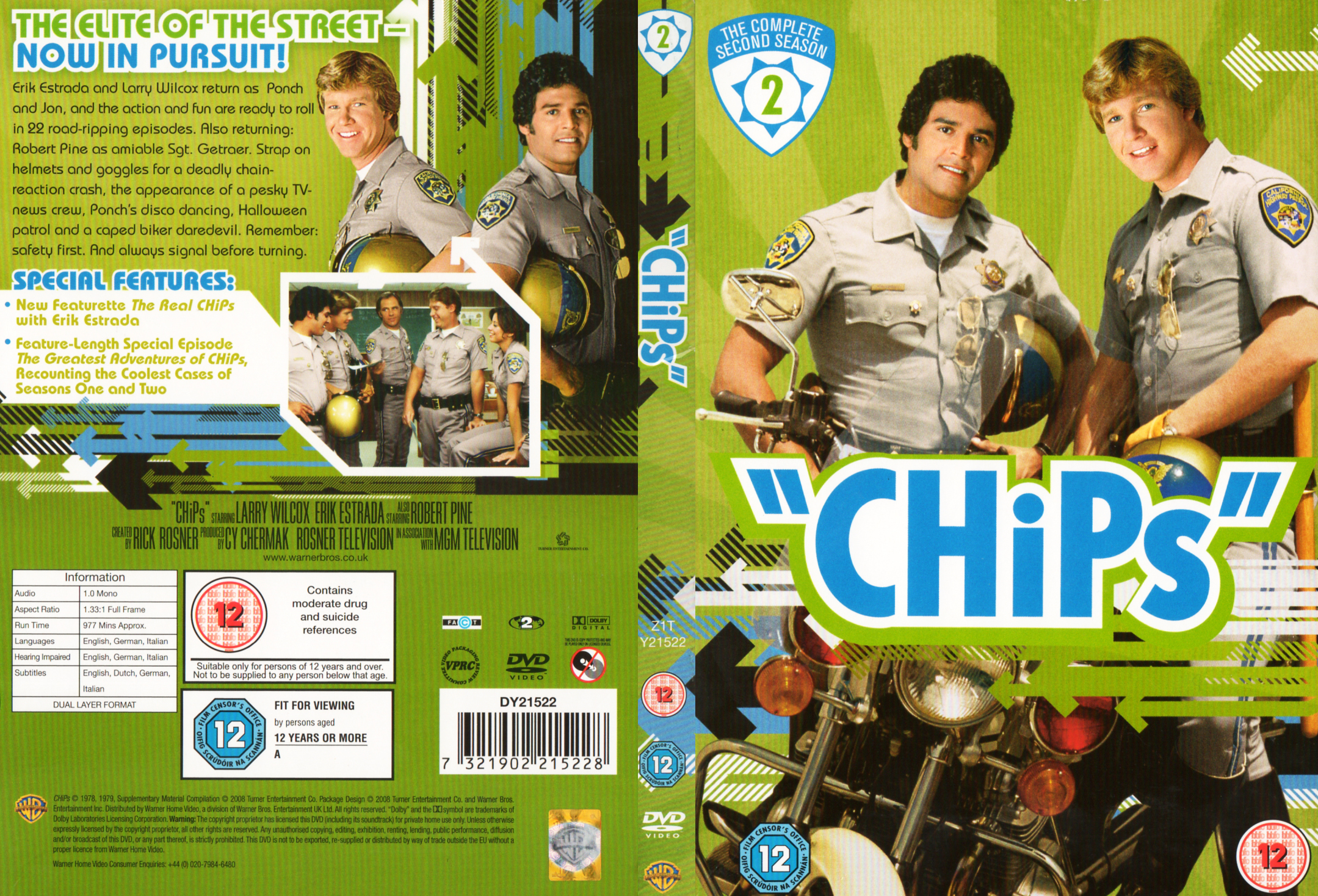 Jaquette DVD CHIPS Saison 2 Zone 1