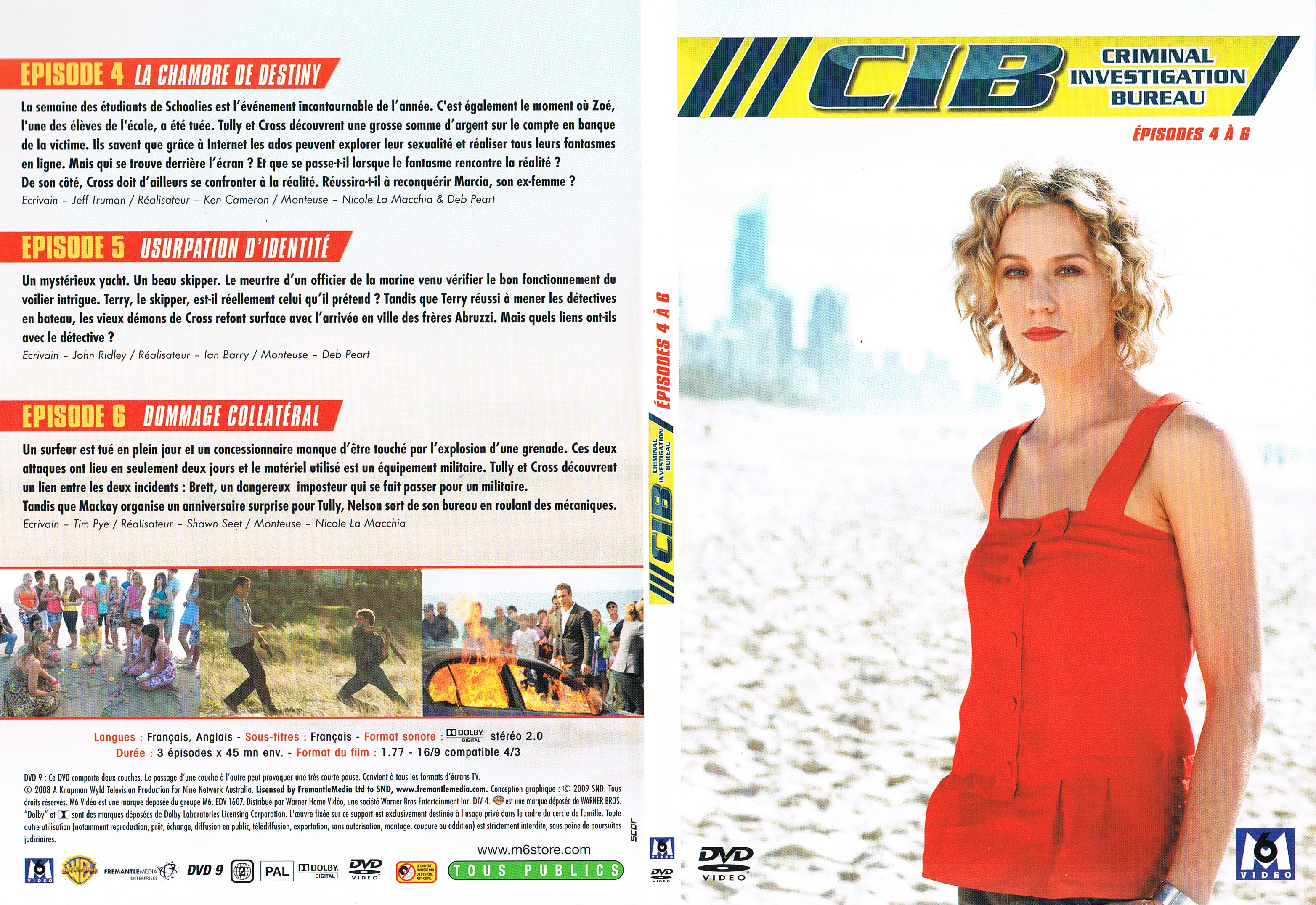 Jaquette DVD CIB Criminal Investigation Bureau Saison 1 DVD 2