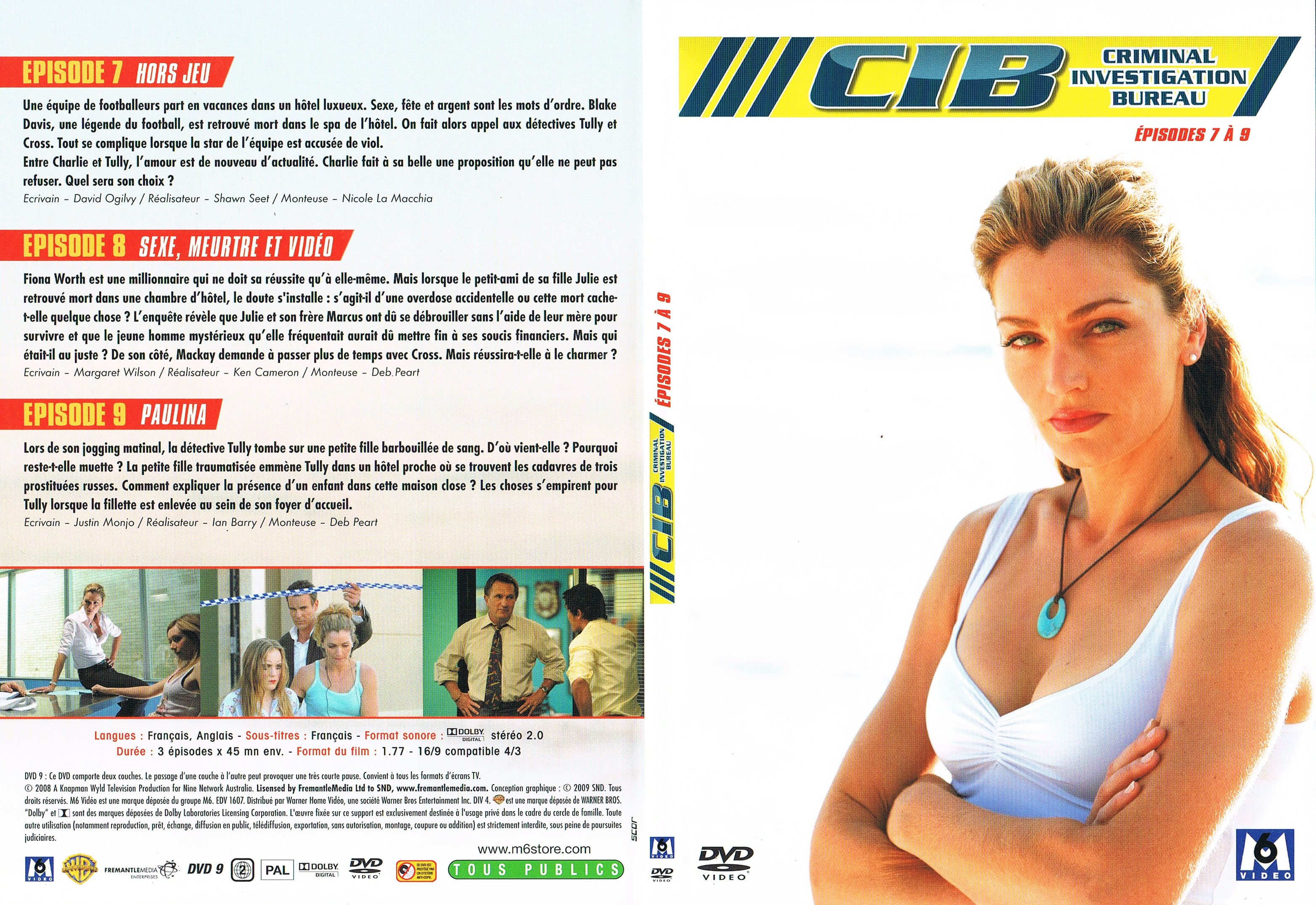 Jaquette DVD CIB Criminal Investigation Bureau Saison 1 DVD 3