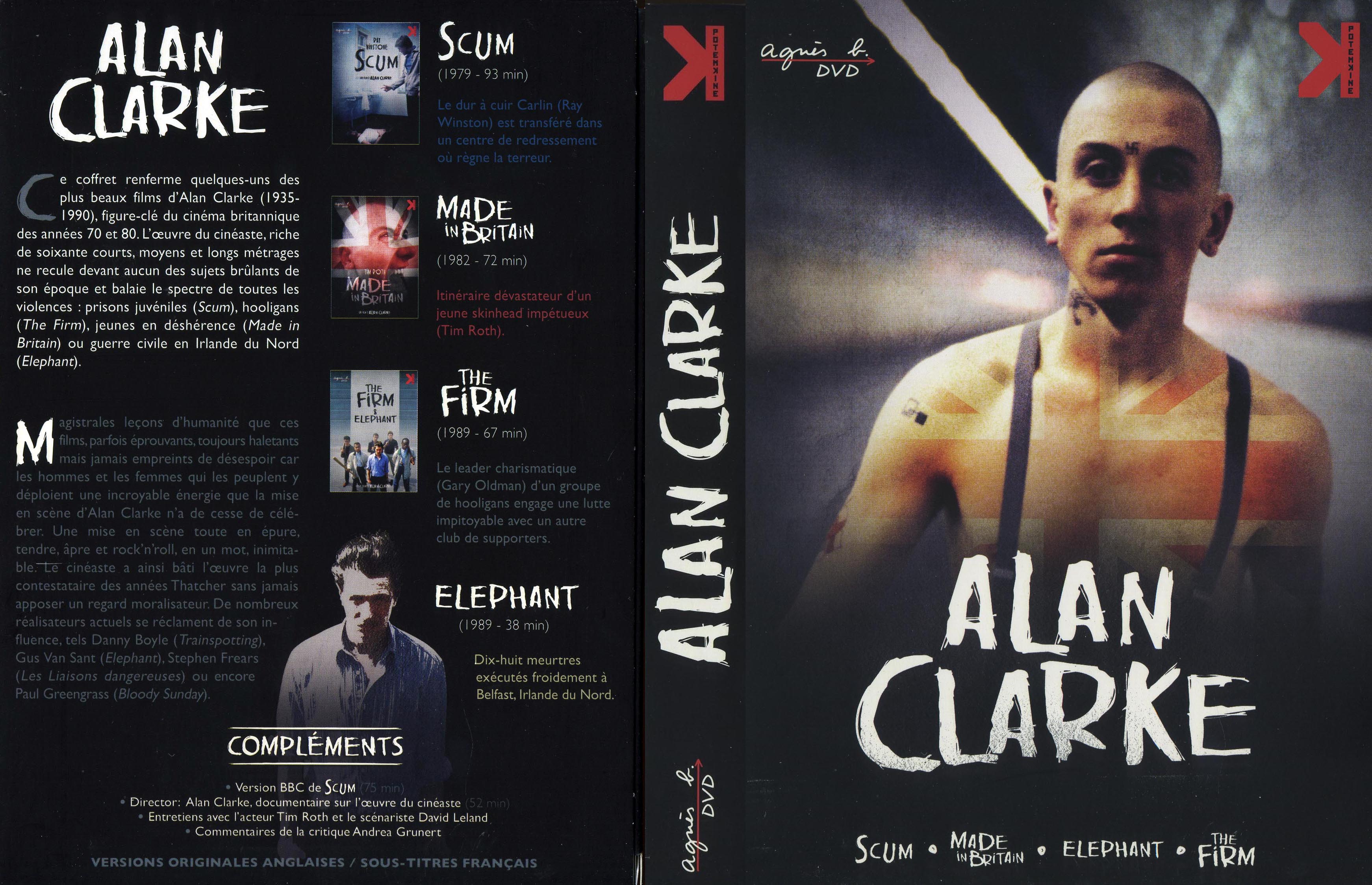 Jaquette DVD COFFRET Alan Clarke