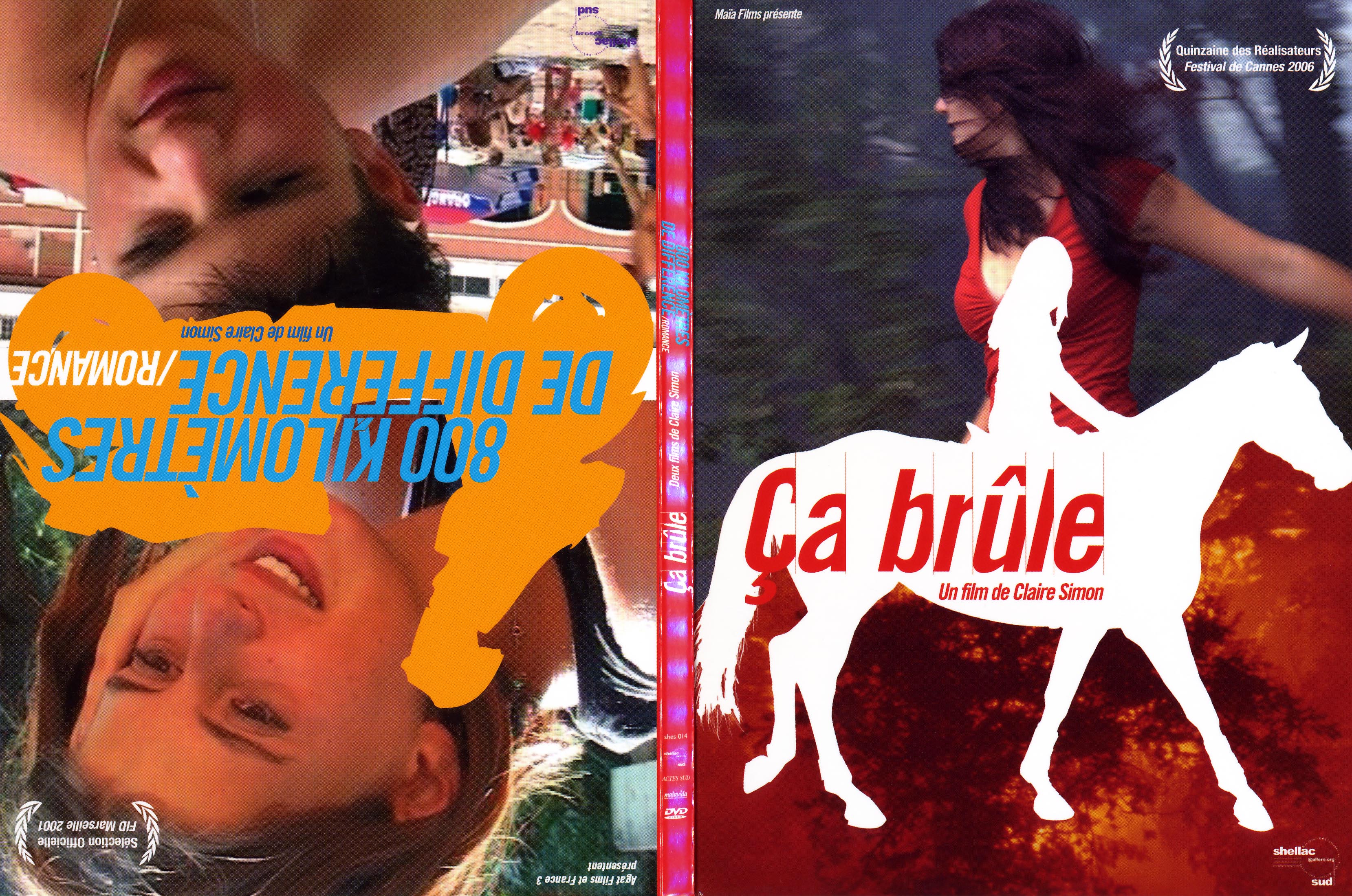 Jaquette DVD Ca brule ET 800 km difference