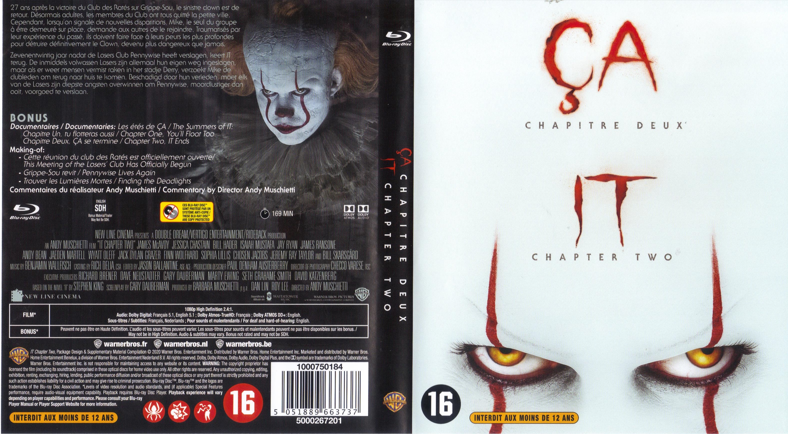 Jaquette DVD Ca chapitre 2 (BLU-RAY)