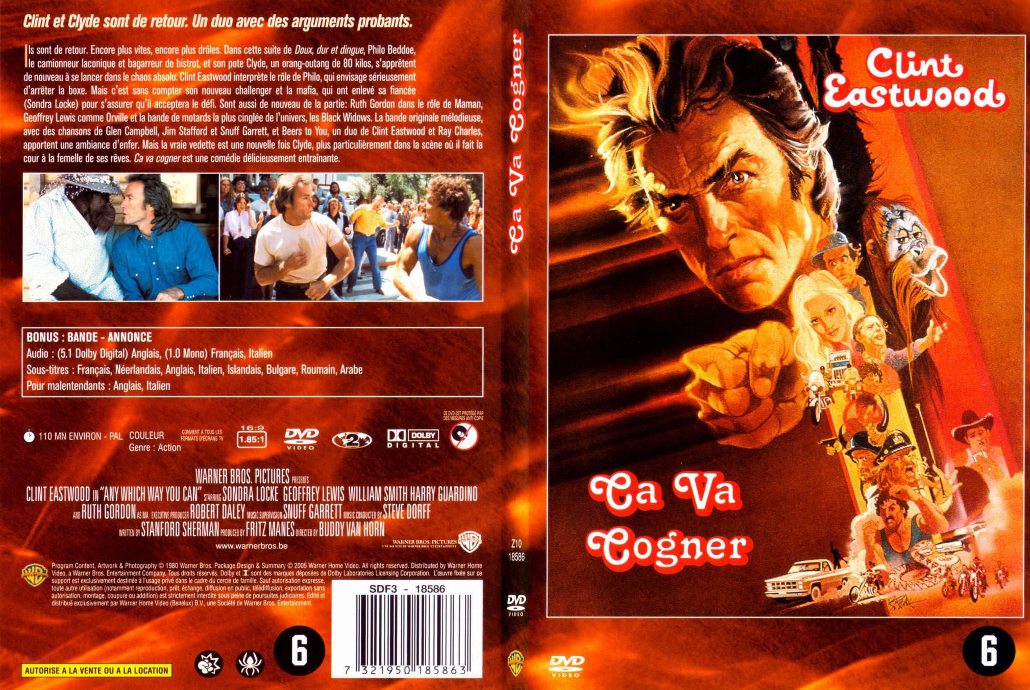 Jaquette DVD Ca va cogner - SLIM