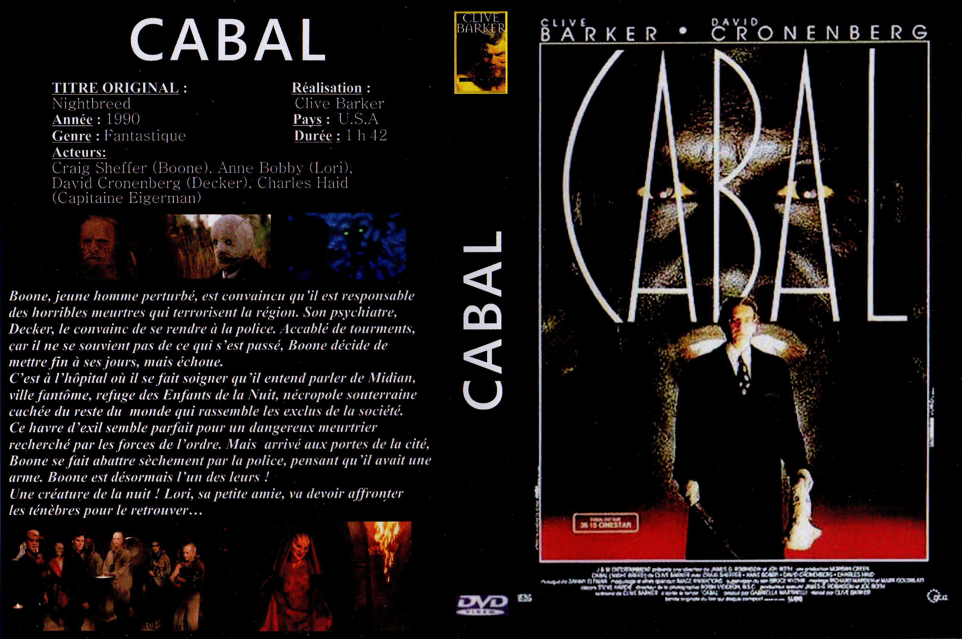 Jaquette DVD Cabal custom v2