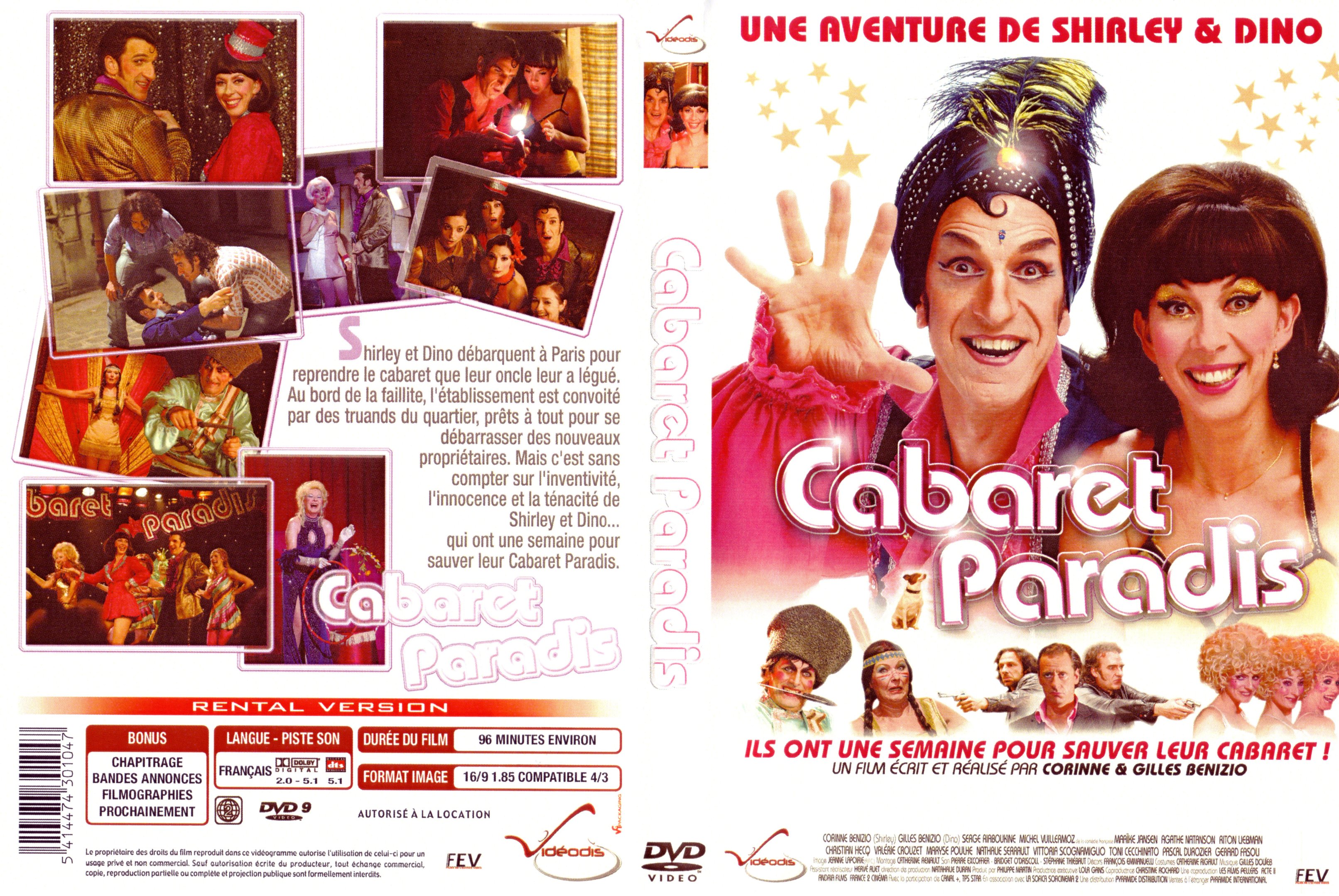 Jaquette DVD Cabaret Paradis v2