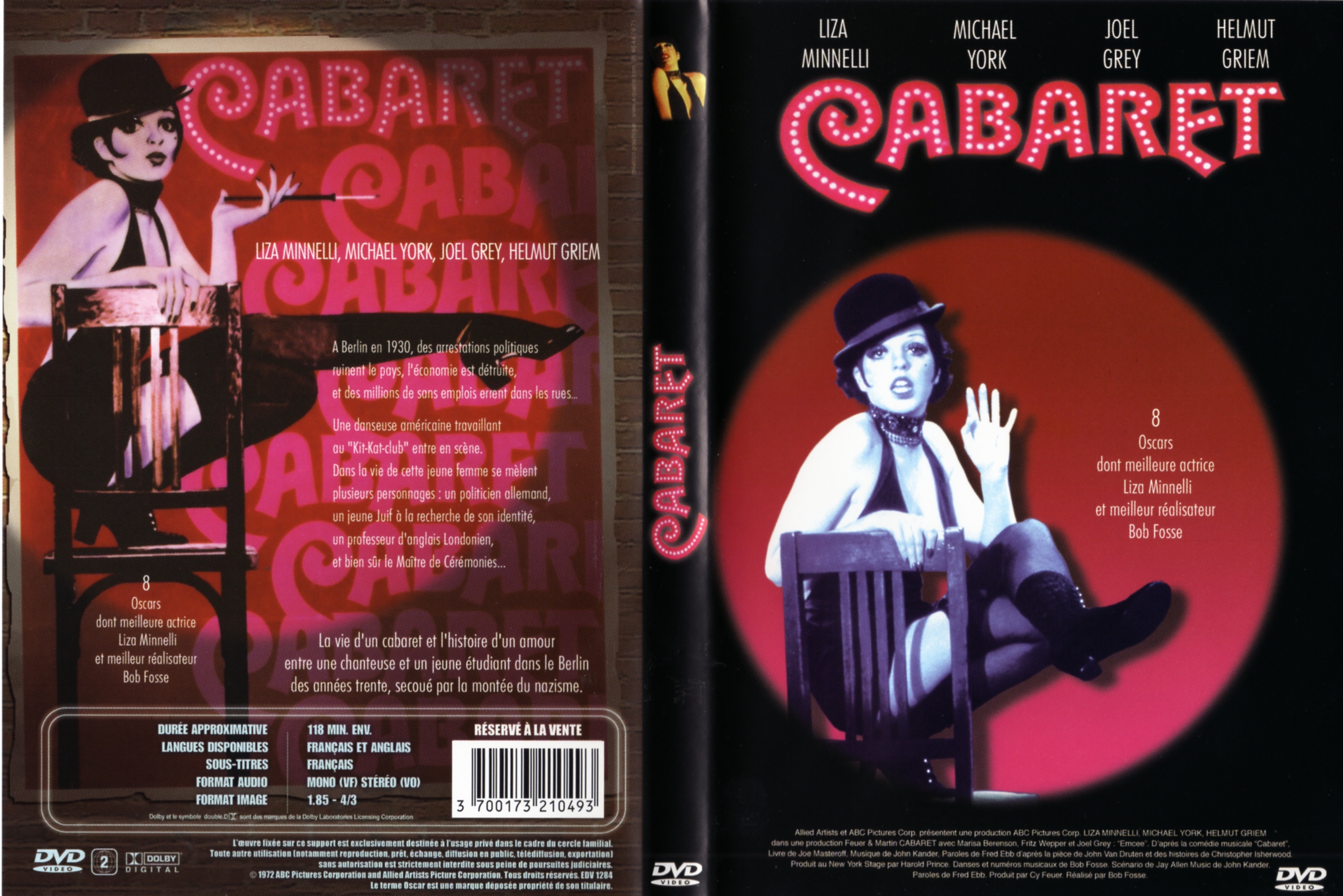 Jaquette DVD Cabaret v2