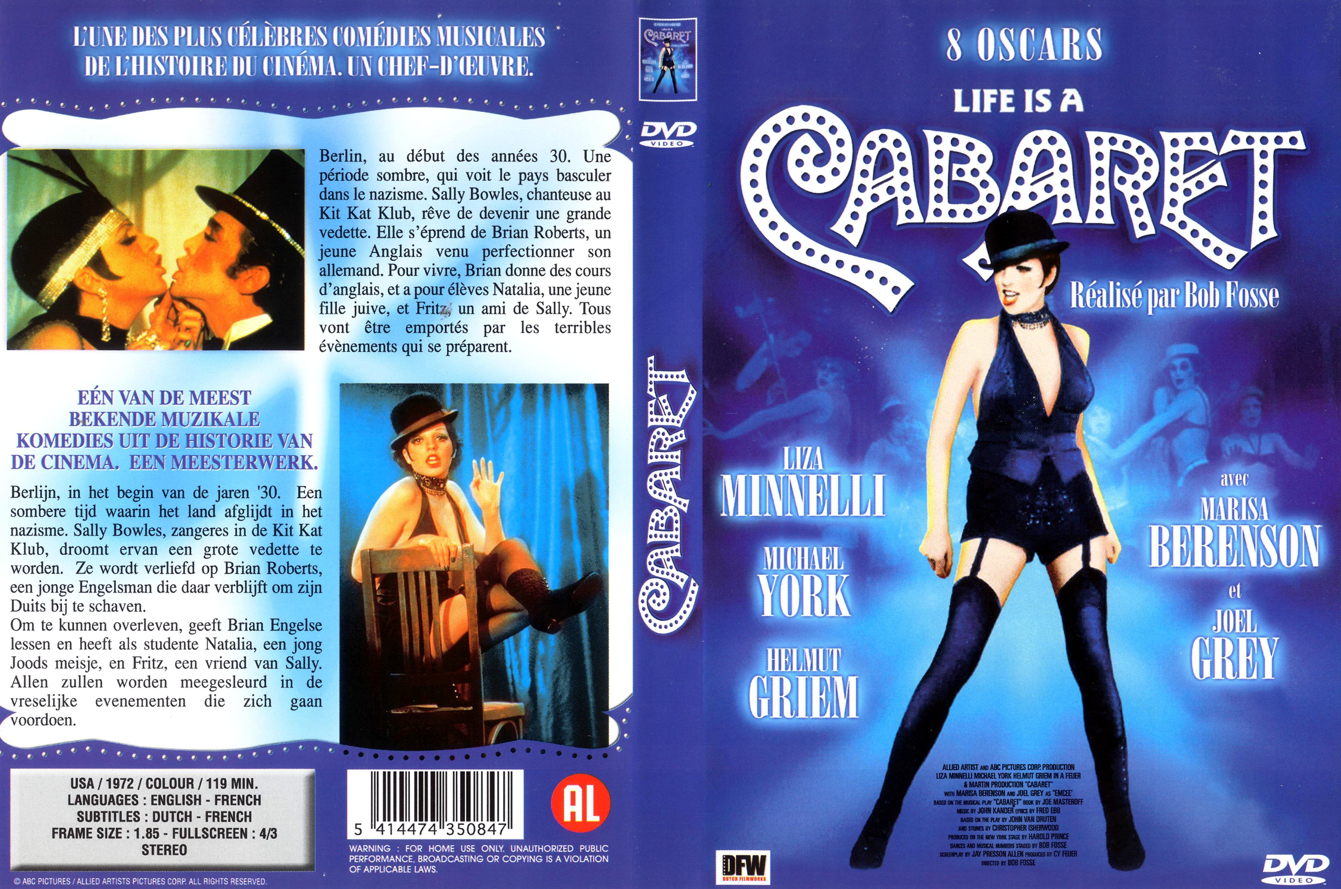 Jaquette DVD Cabaret v3