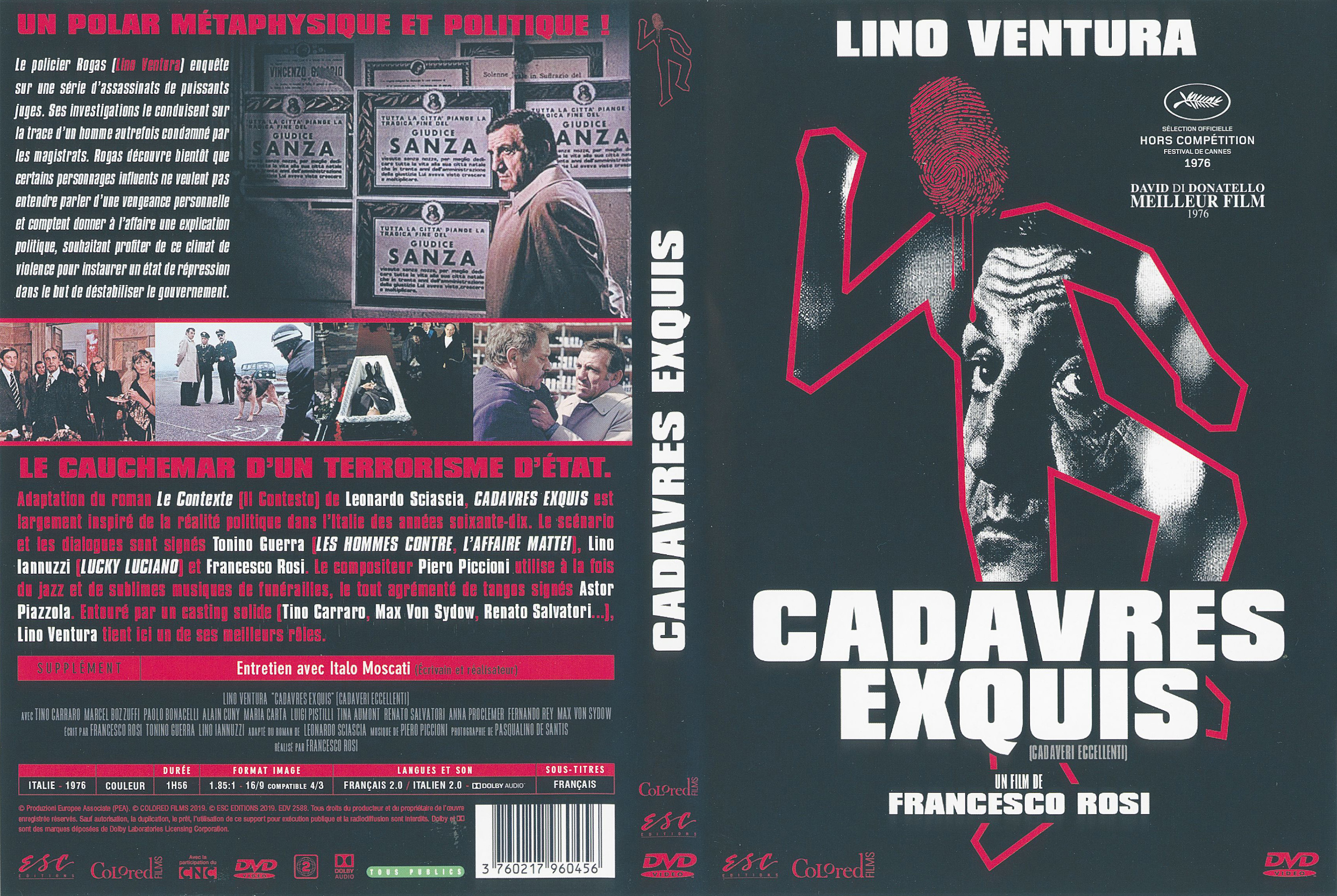 Jaquette DVD Cadavres exquis