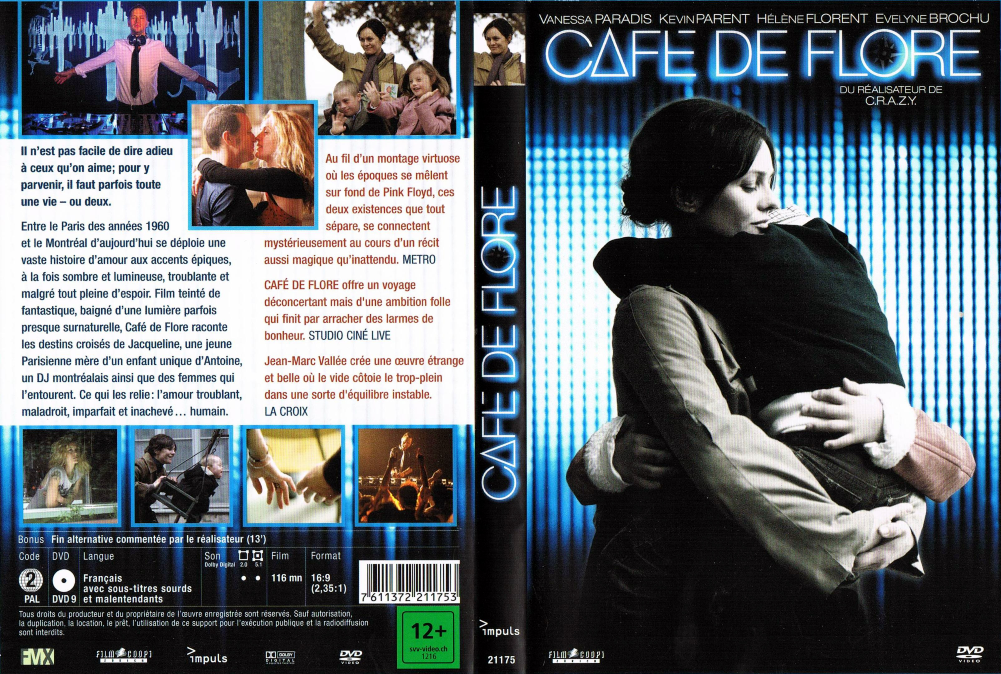 Jaquette DVD Caf de Flore