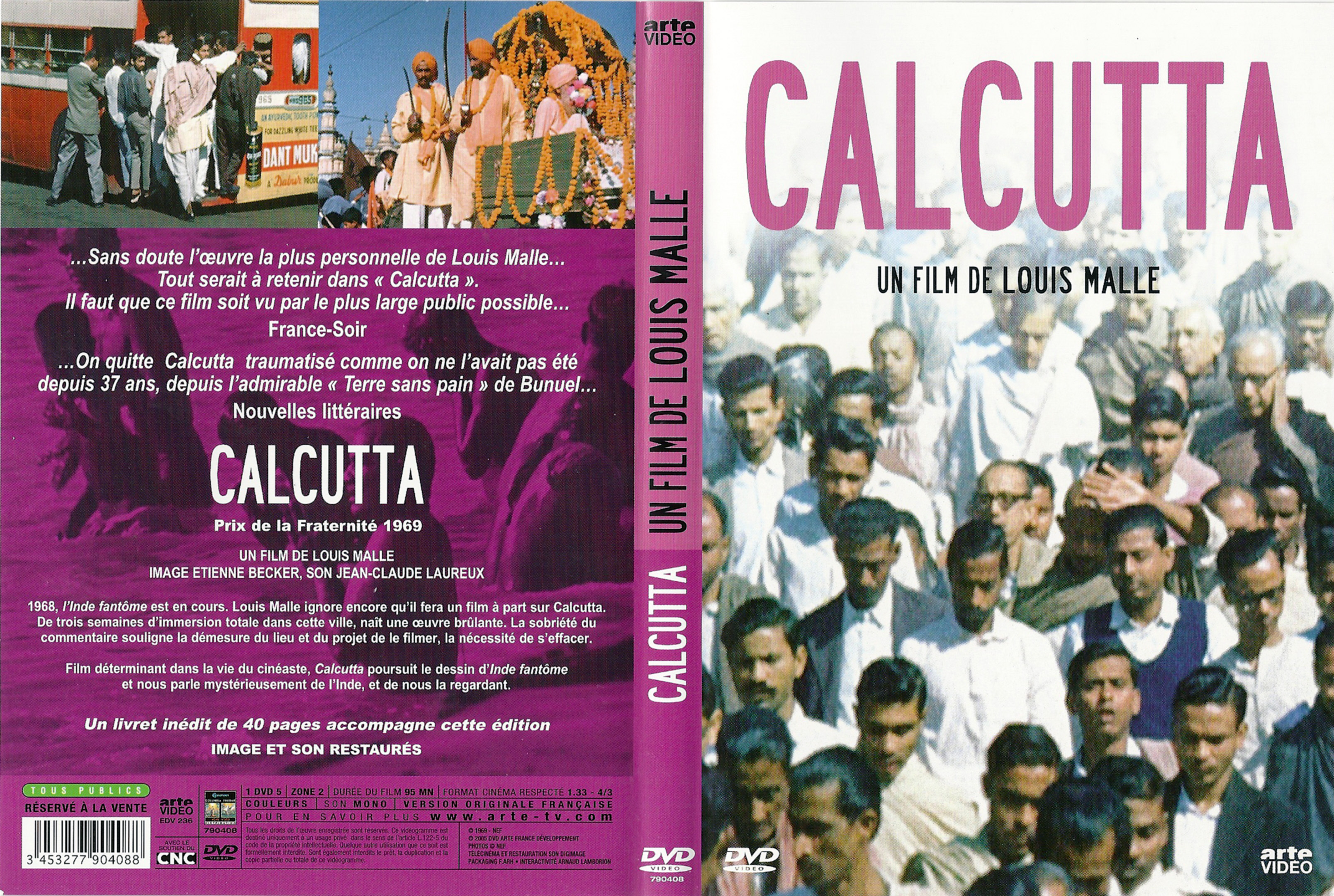 Jaquette DVD Calcutta