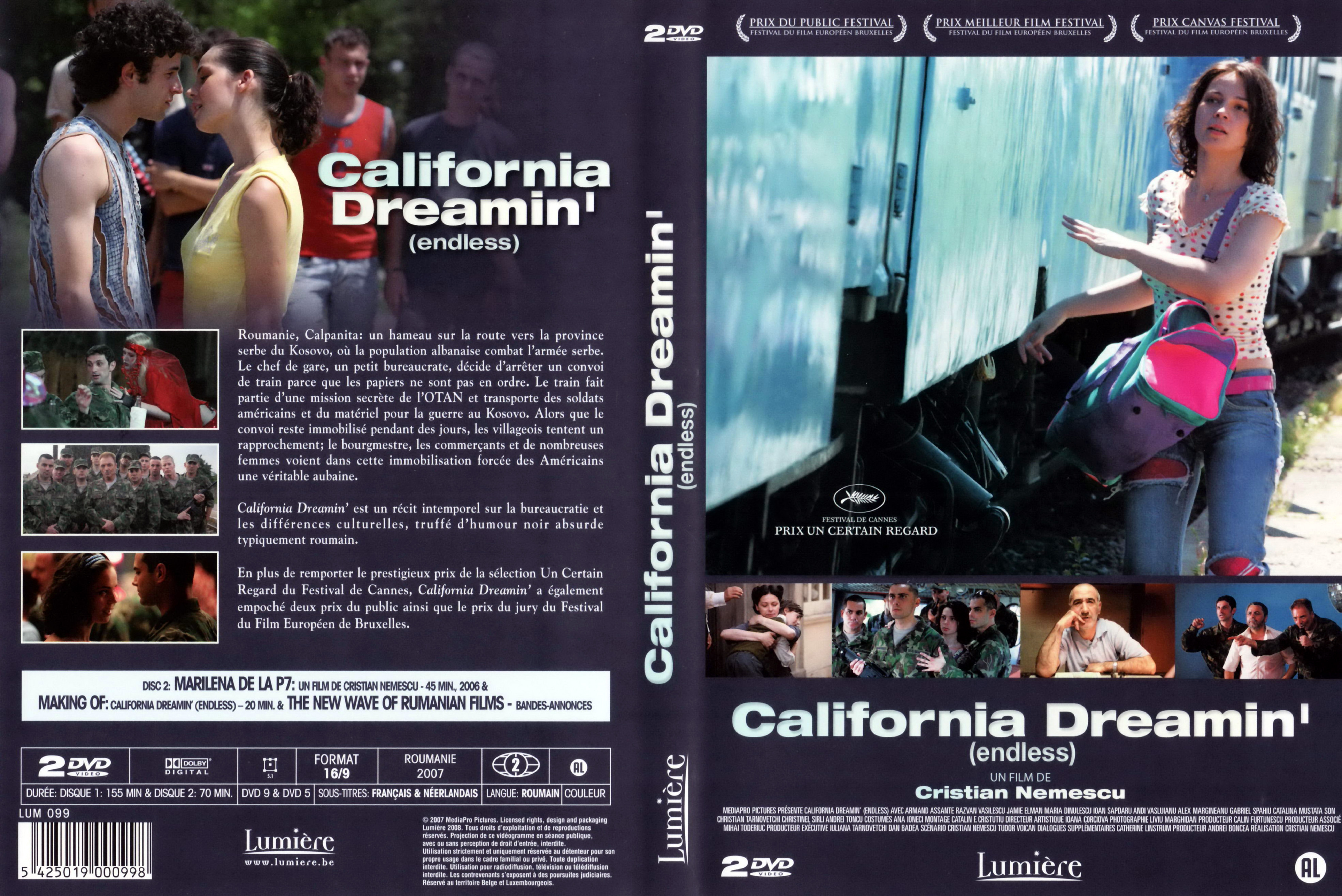 Jaquette DVD California dreamin