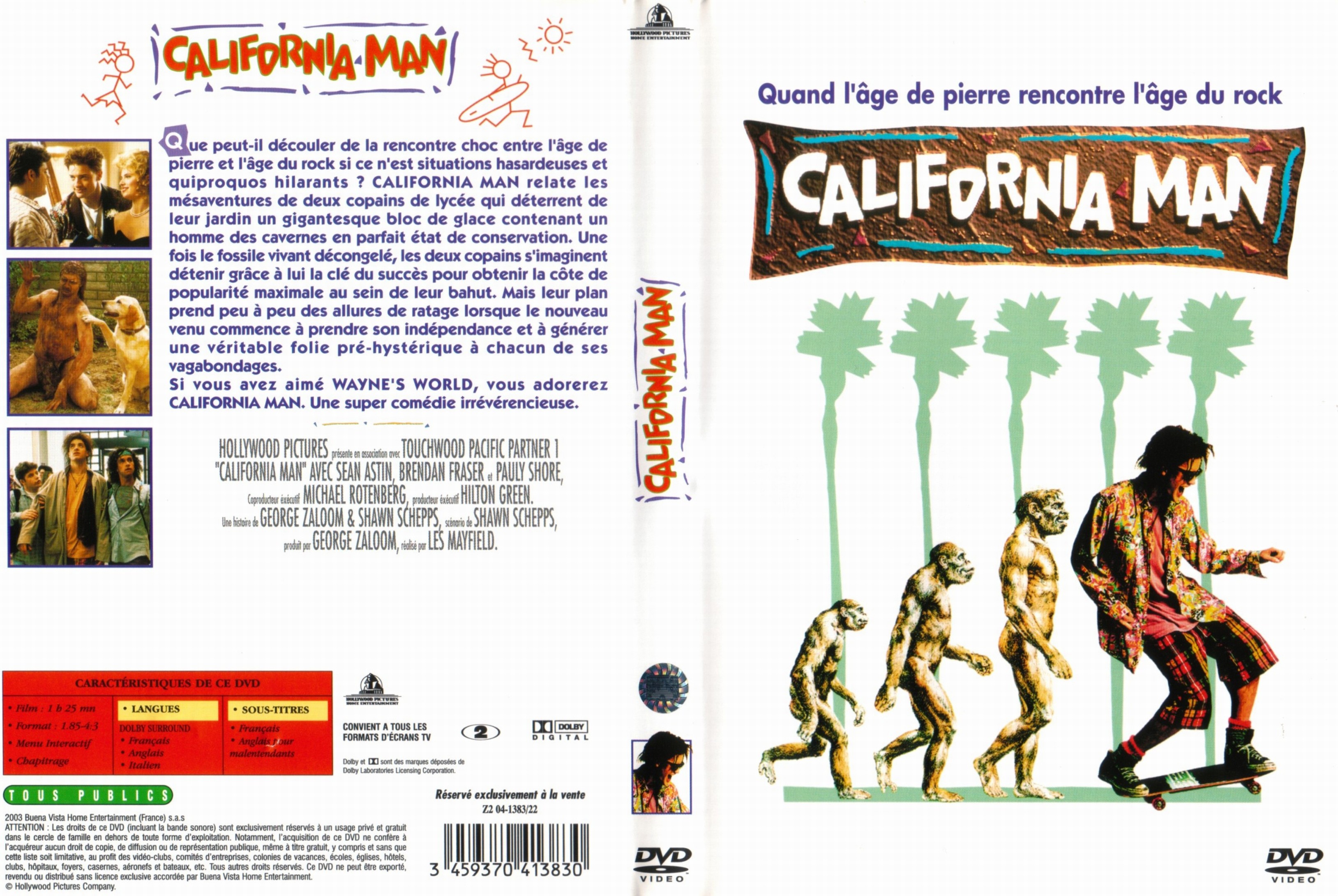 Jaquette DVD California man