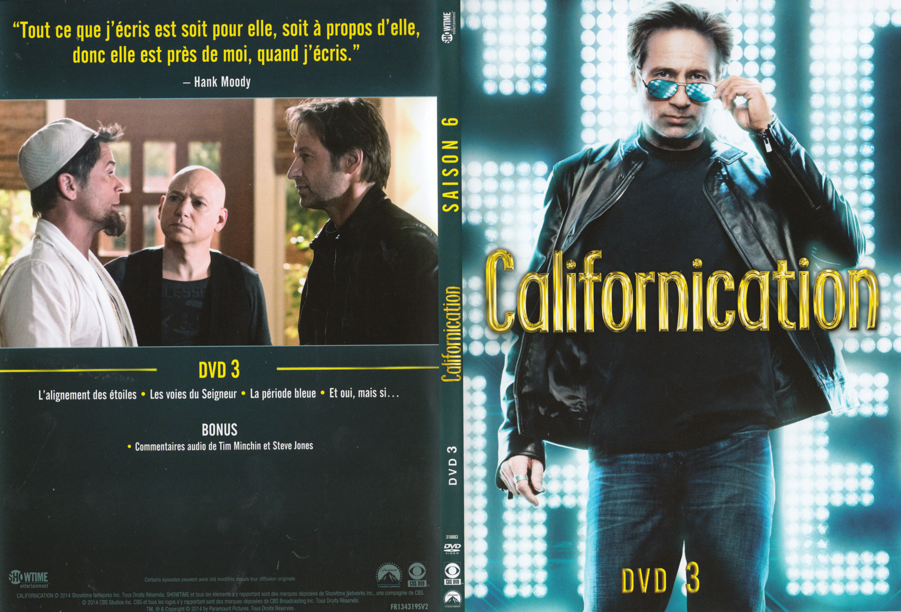 Jaquette DVD Californication saison 6 DVD 2