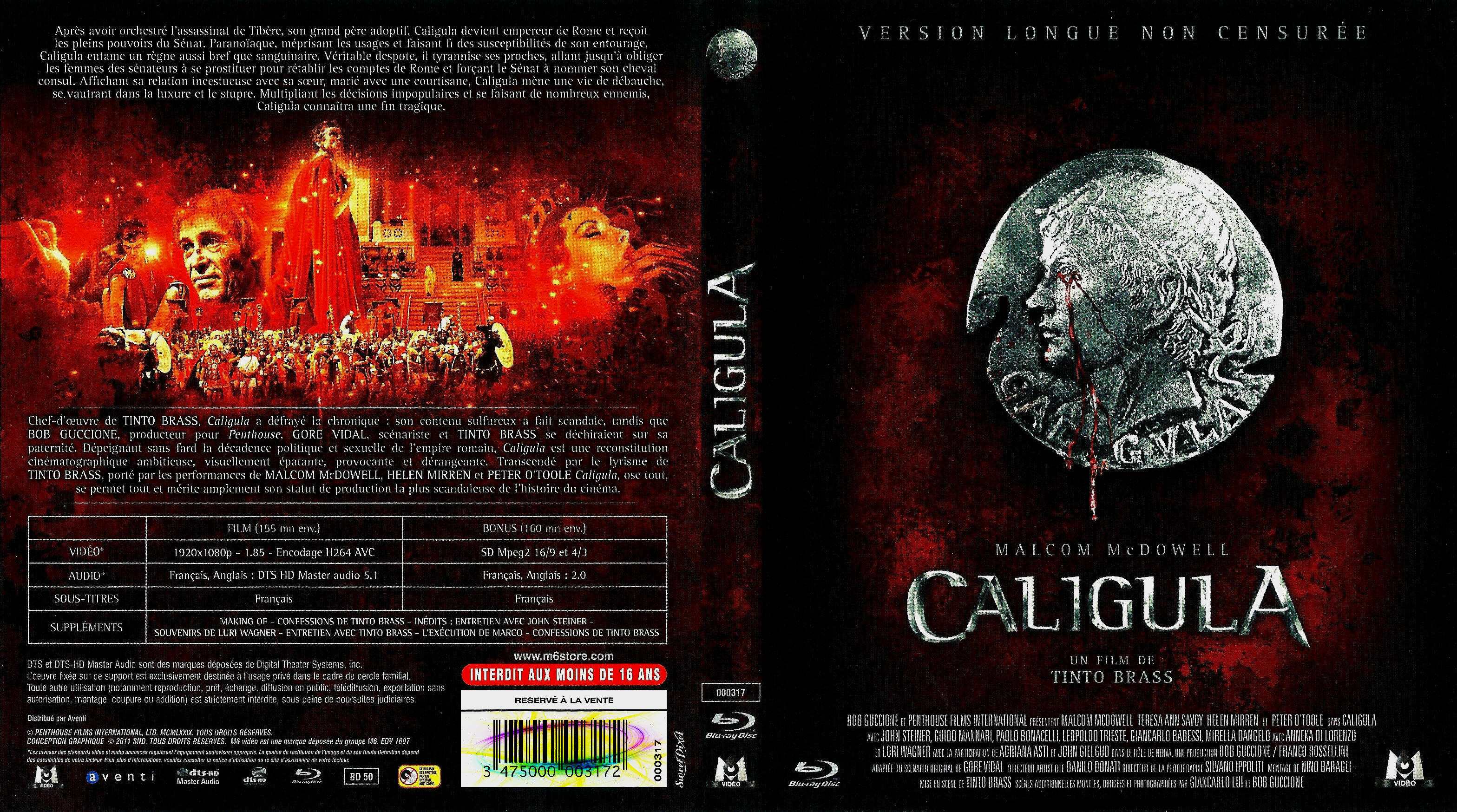 Jaquette DVD Caligula (BLU-RAY)