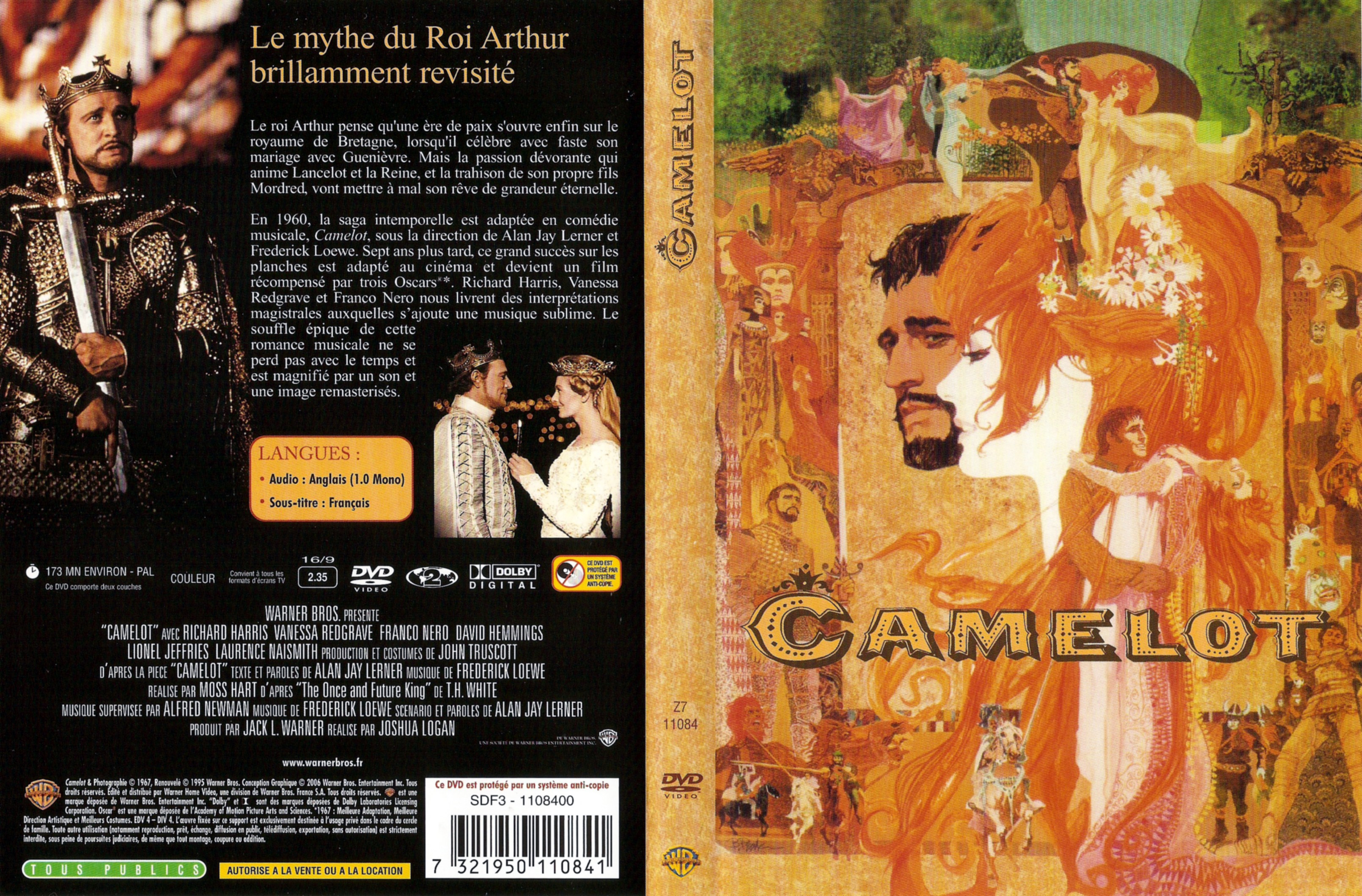 Jaquette DVD Camelot