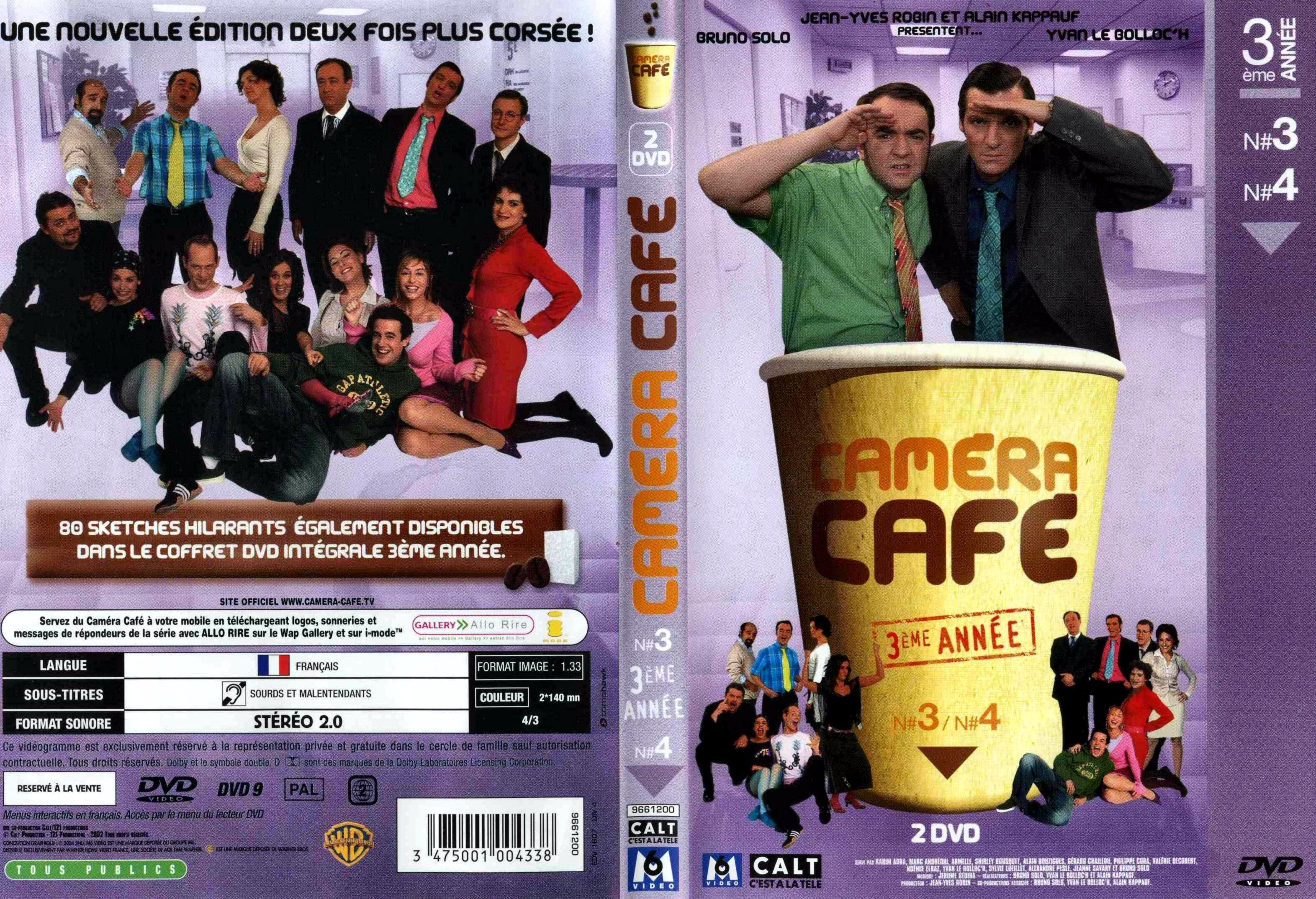 Jaquette DVD Camera Cafe saison 3 vol 3 et 4