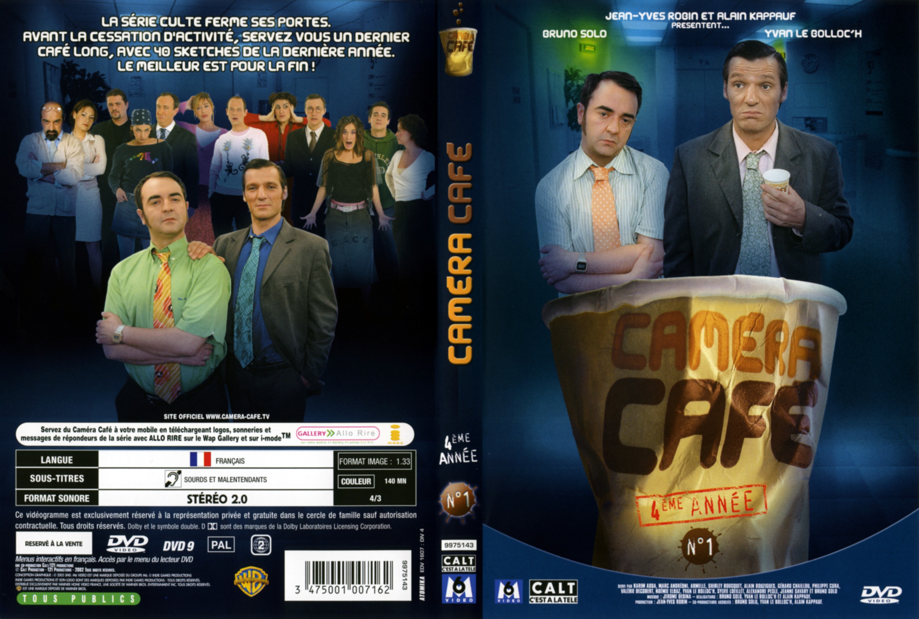 Jaquette DVD Camra caf Saison 4 vol 1