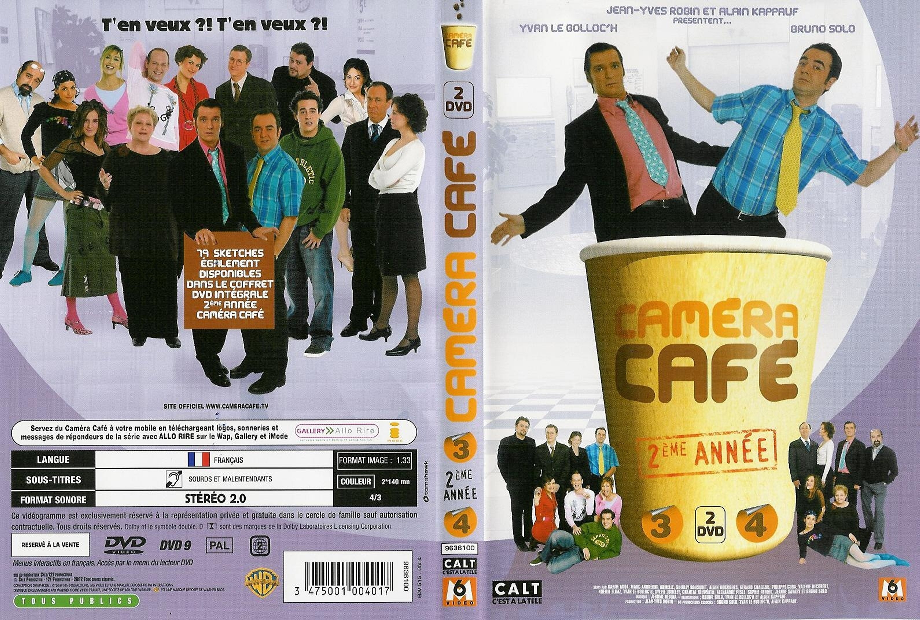 Jaquette DVD Camera cafe saison 2 vol 3 et 4