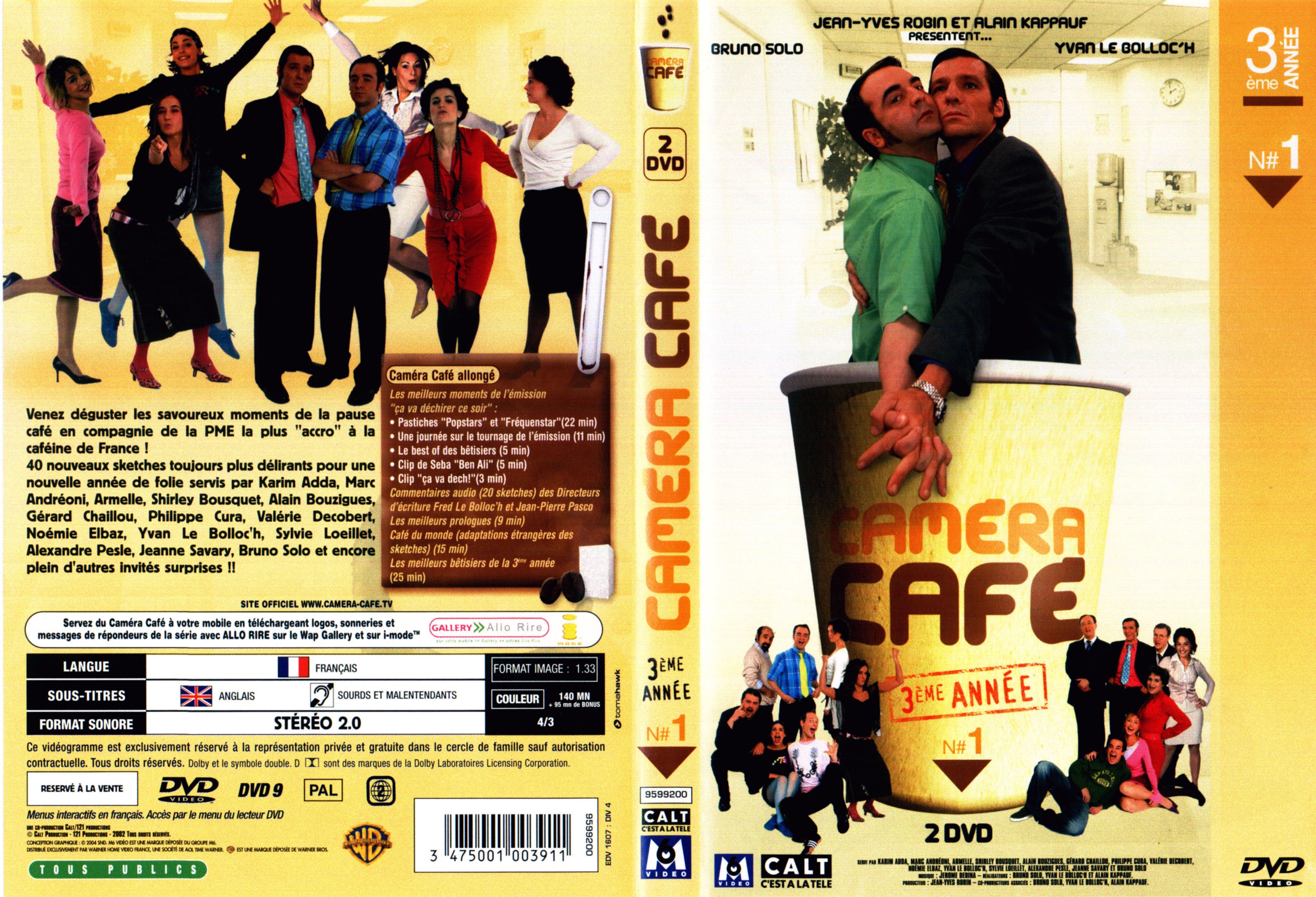 Jaquette DVD Camera cafe saison 3 vol 1
