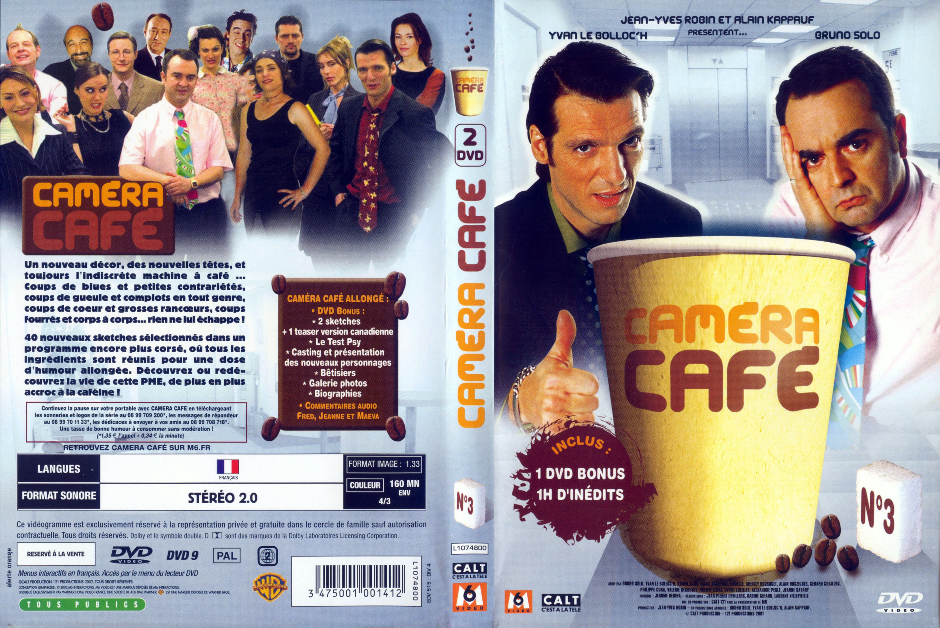 Jaquette DVD Camera cafe vol 3