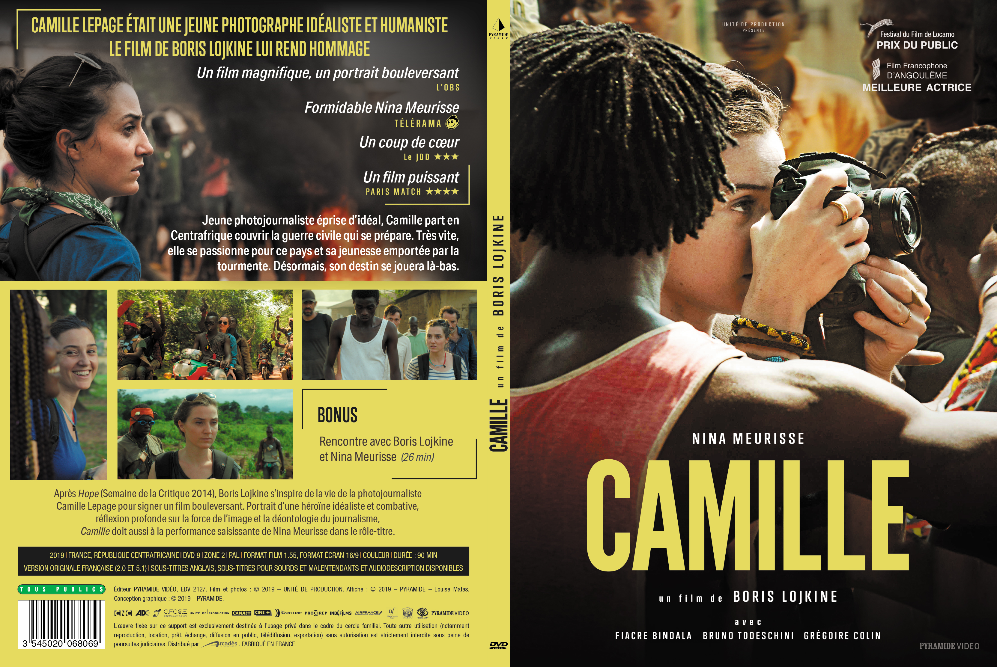 Jaquette DVD Camille