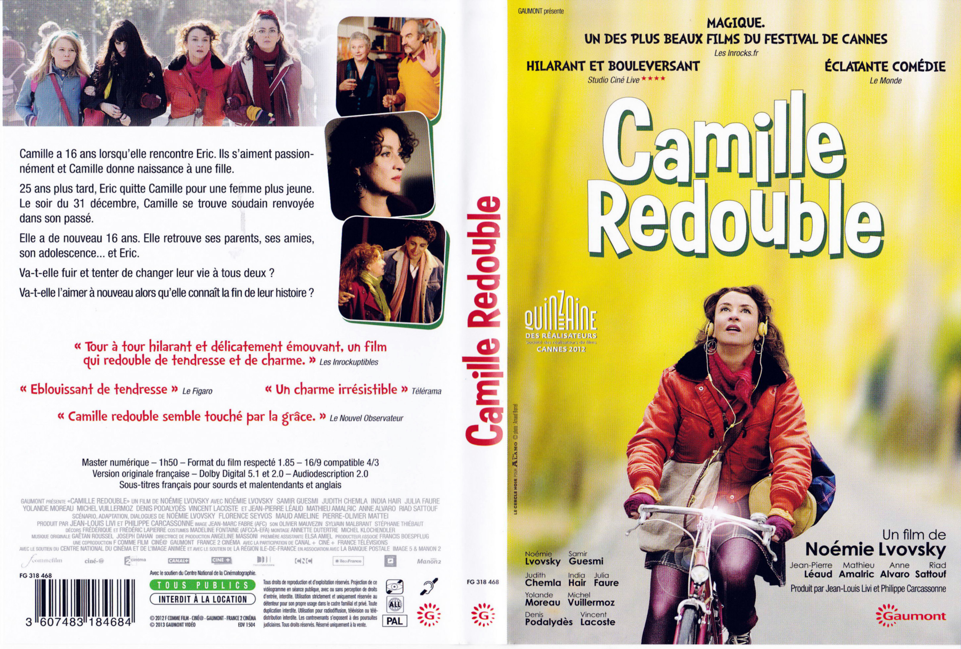 Jaquette DVD Camille redouble
