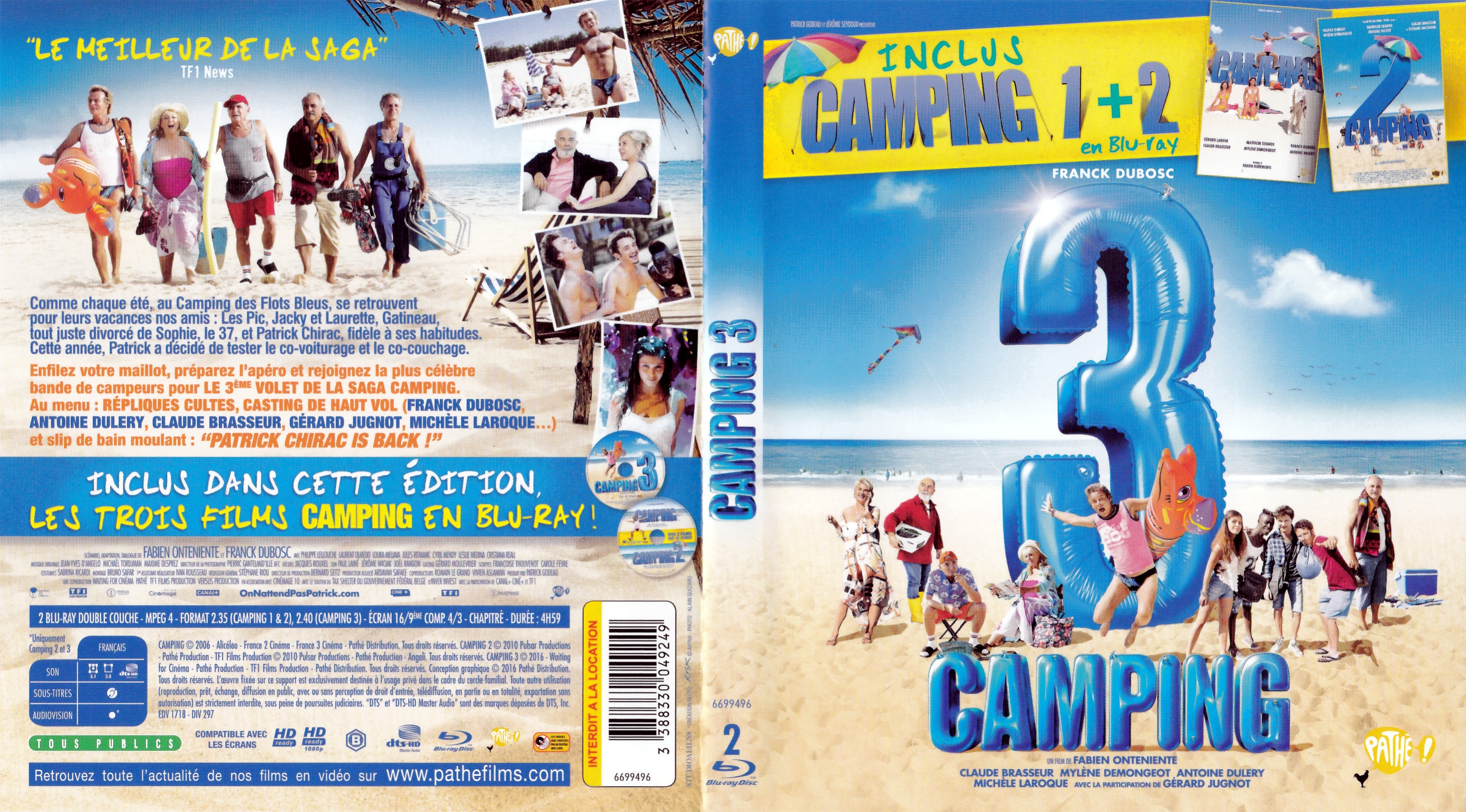 Jaquette DVD Camping 3 (BLU-RAY)