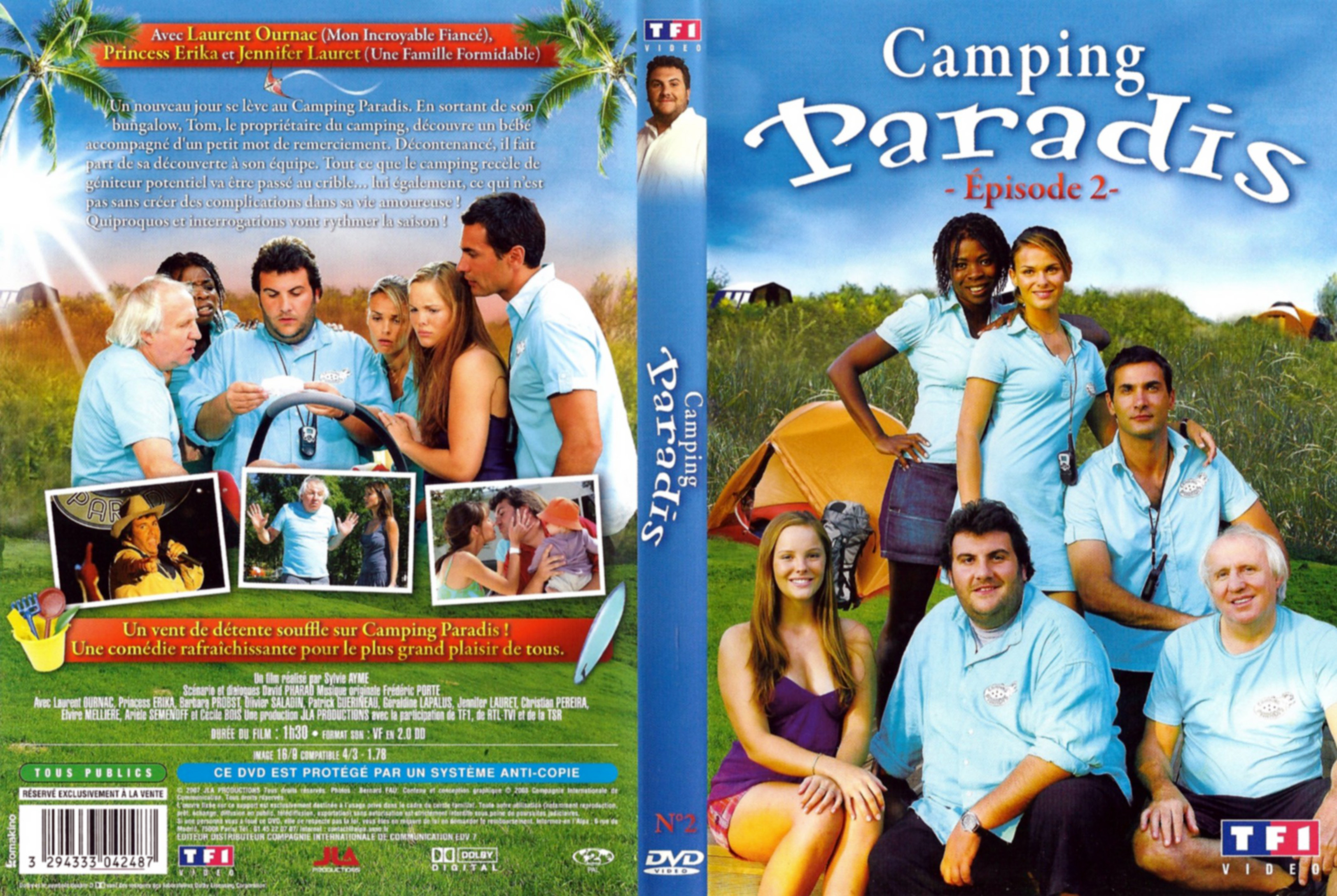 Jaquette DVD Camping Paradis vol 02