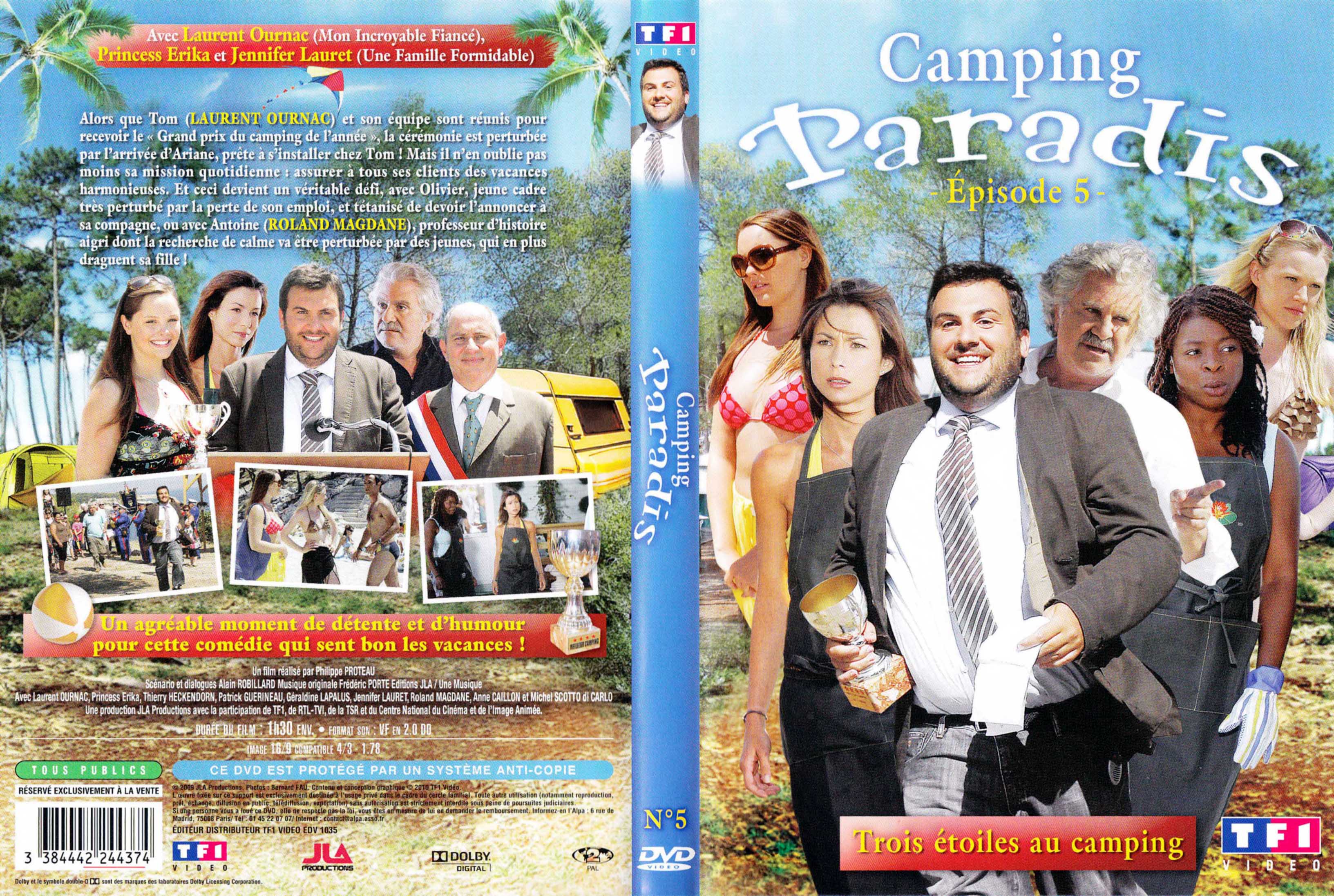Jaquette DVD Camping Paradis vol 05