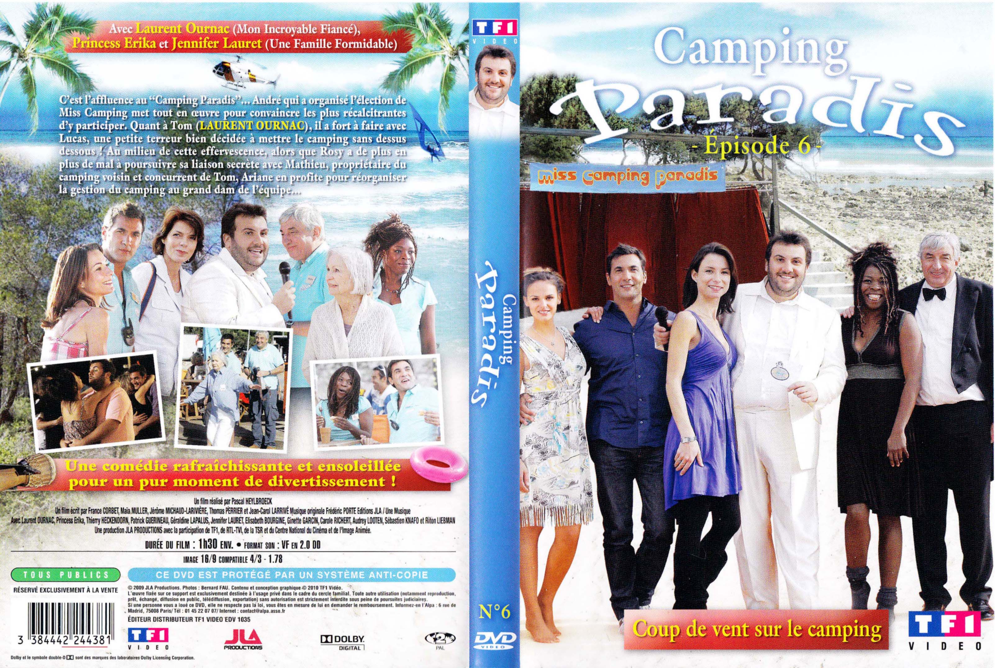 Jaquette DVD Camping Paradis vol 06