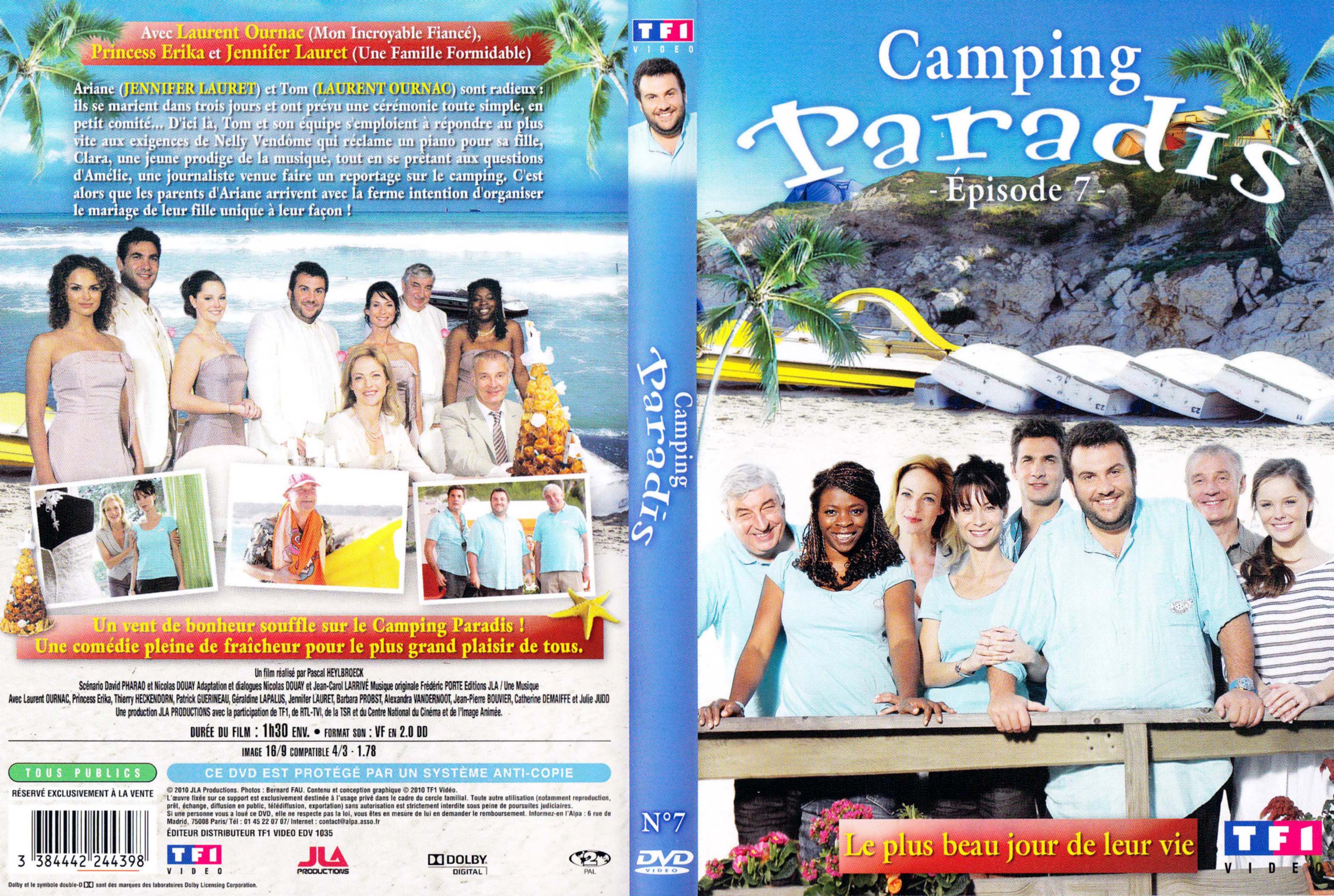 Jaquette DVD Camping Paradis vol 07