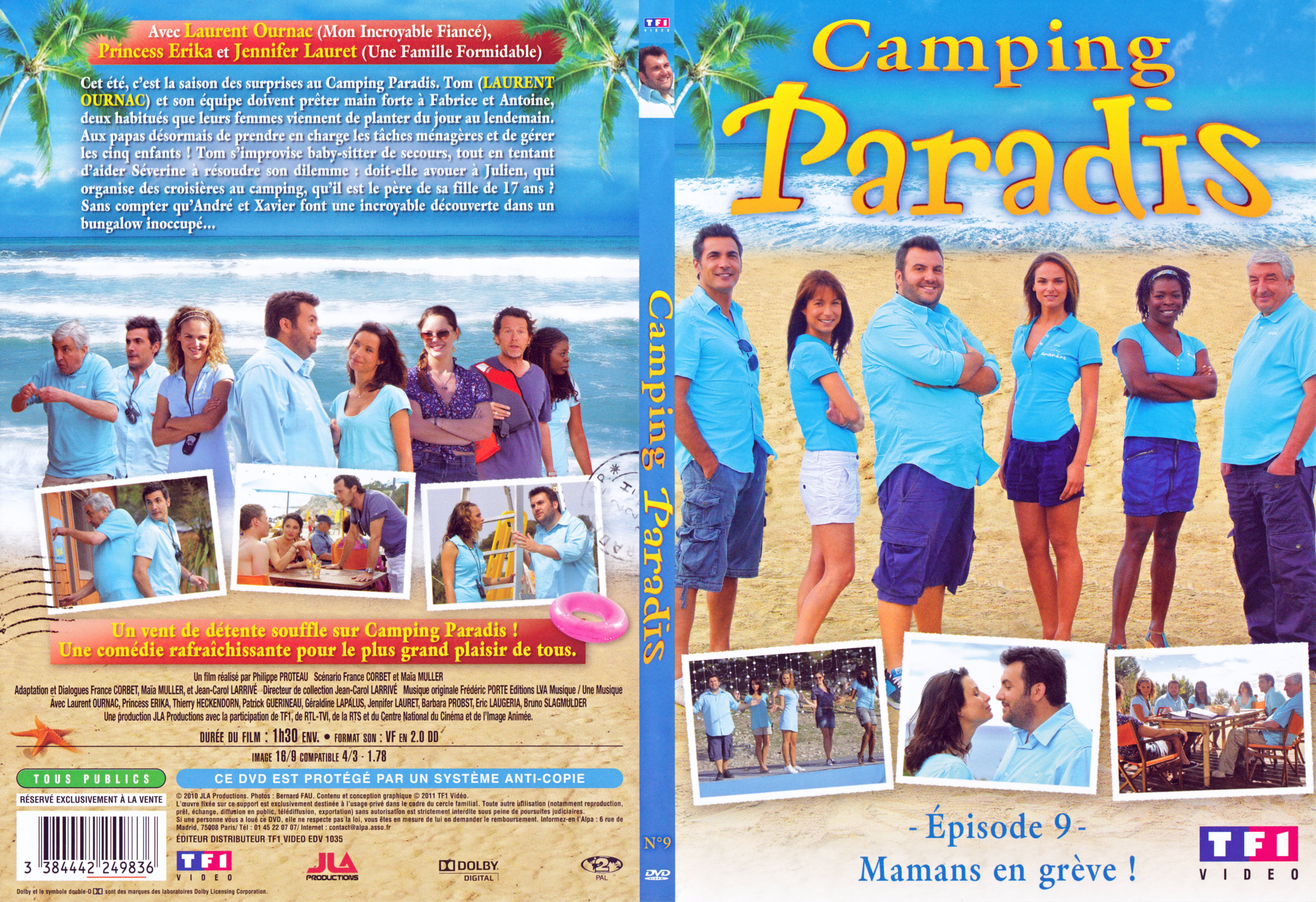 Jaquette DVD Camping Paradis vol 09