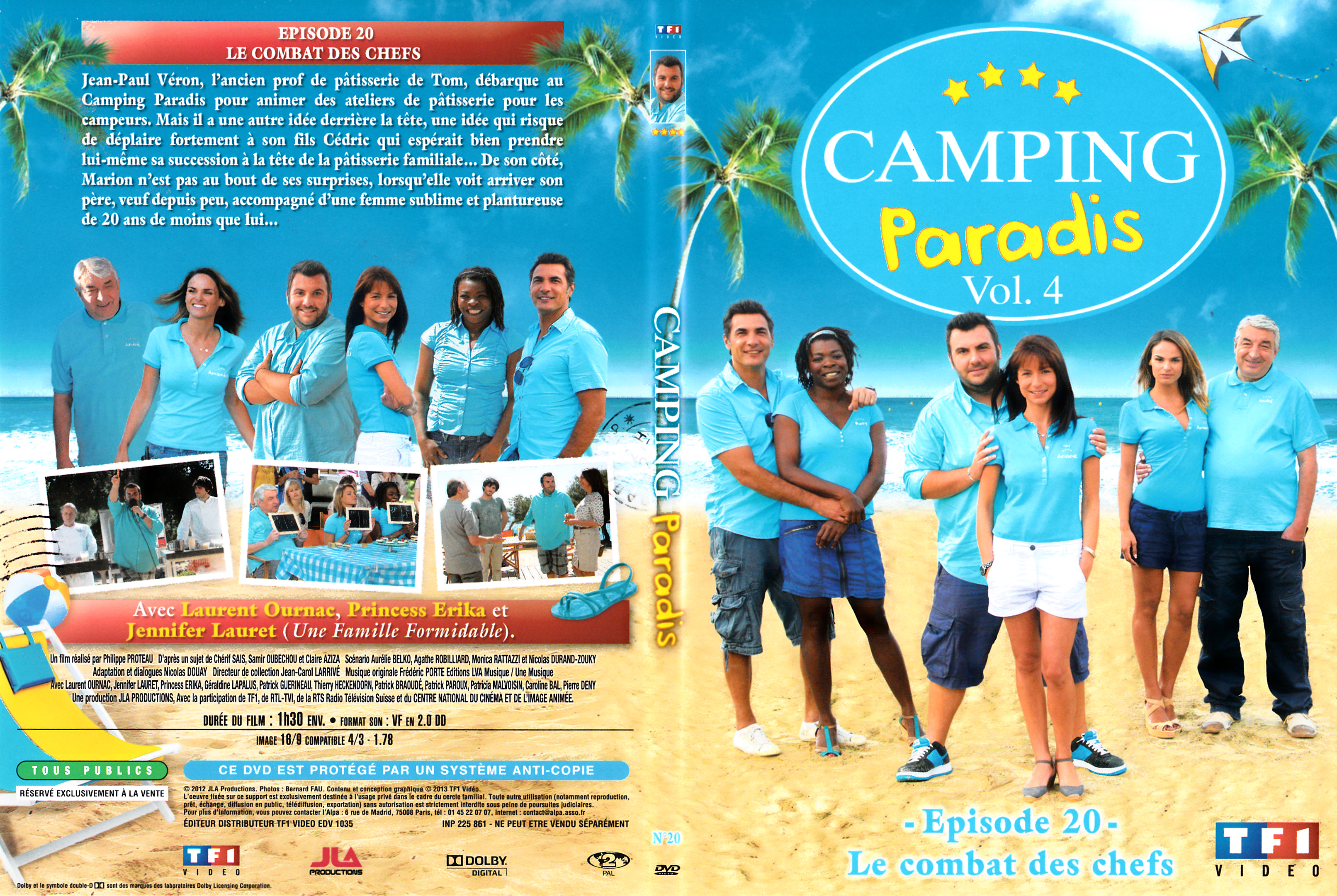 Jaquette DVD Camping Paradis vol 20